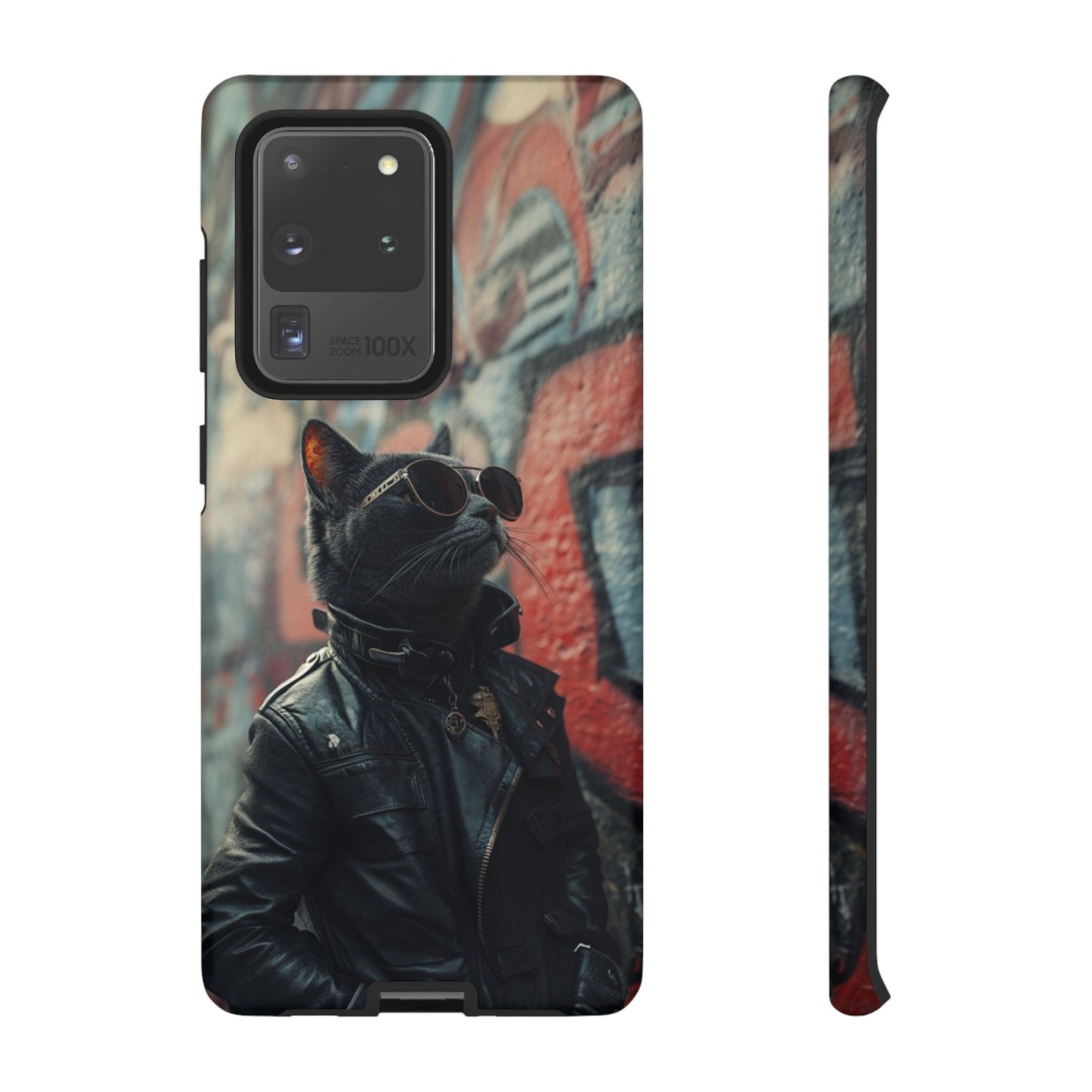 Punk Rock Cat Phone Case – iPhone, Google Pixel, Samsung Galaxy