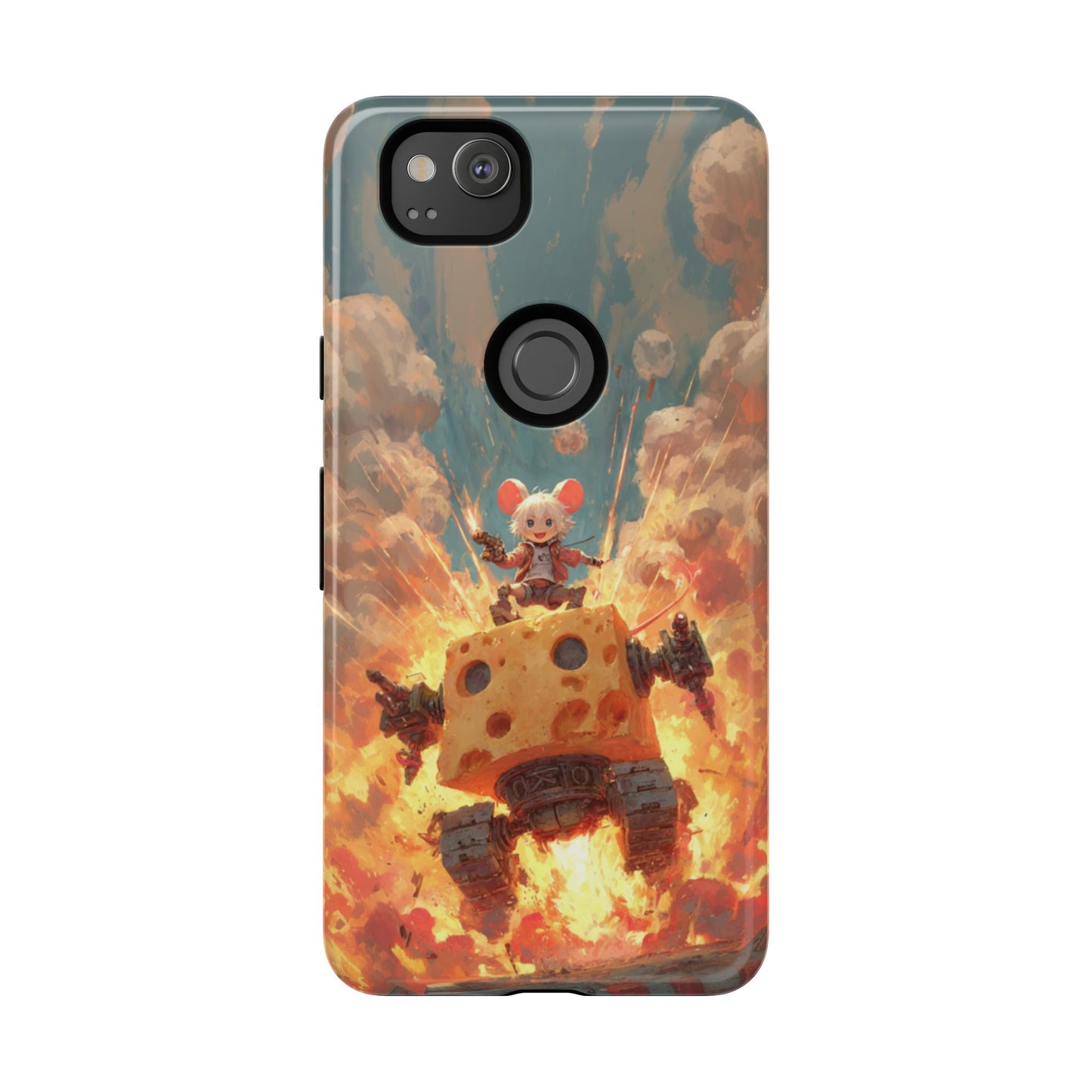 Battle Tank Mouse - Tough Google Pixel Case