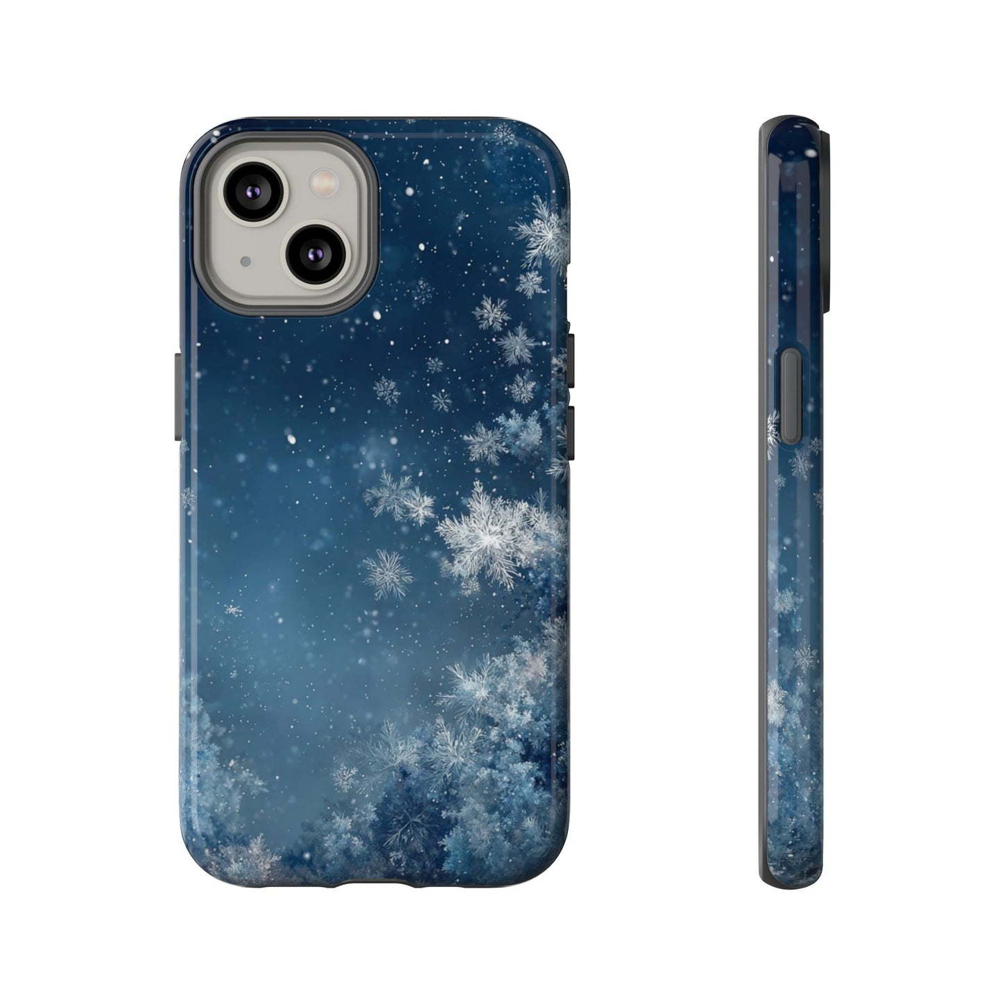 Winter Snowflakes - Tough iPhone Case