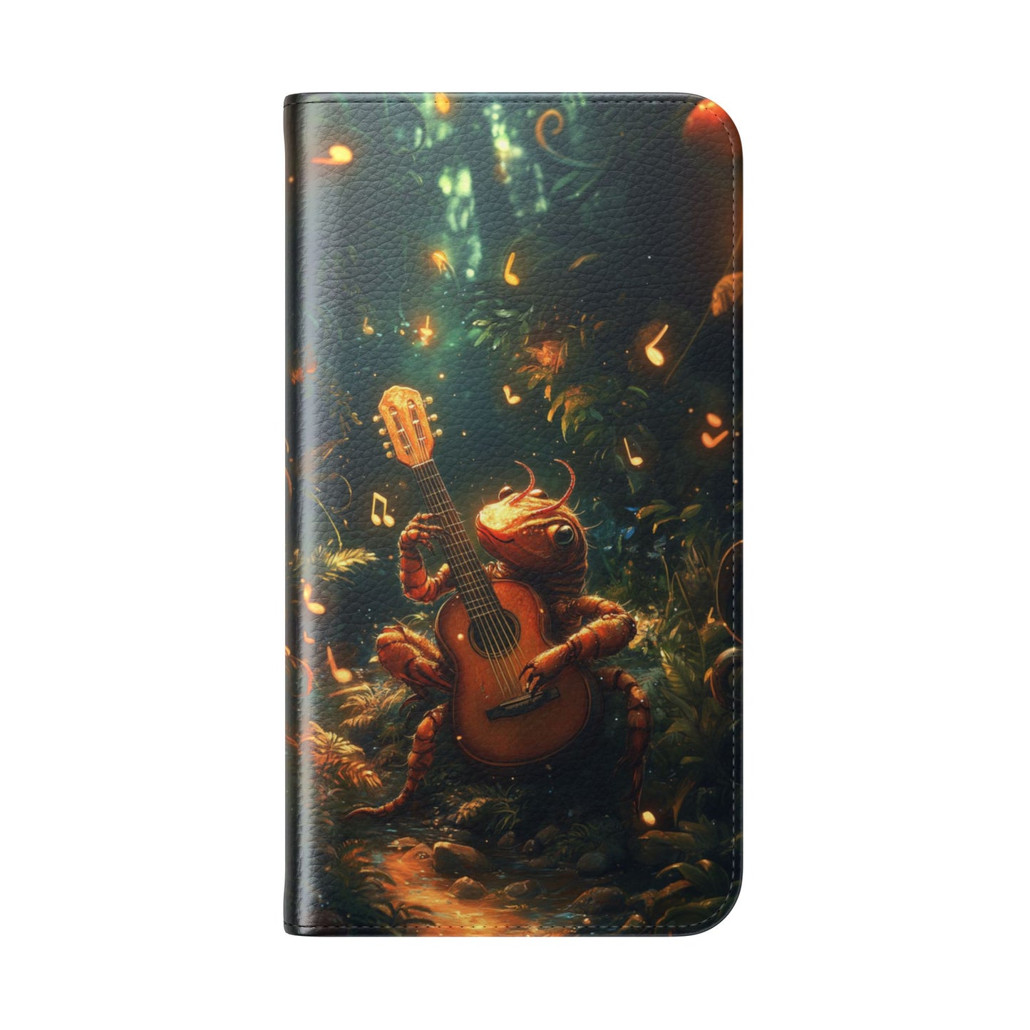 Serenade Forest Guitarist - Wallet Flip Case