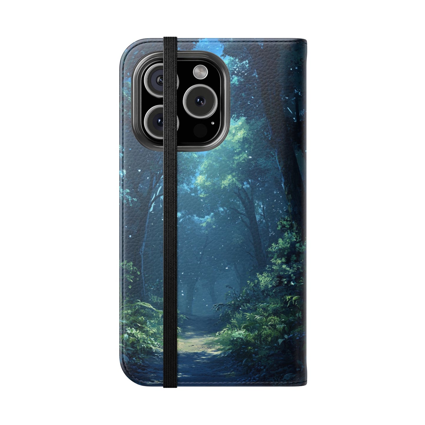 Mystical Forest Path - Wallet Flip Case