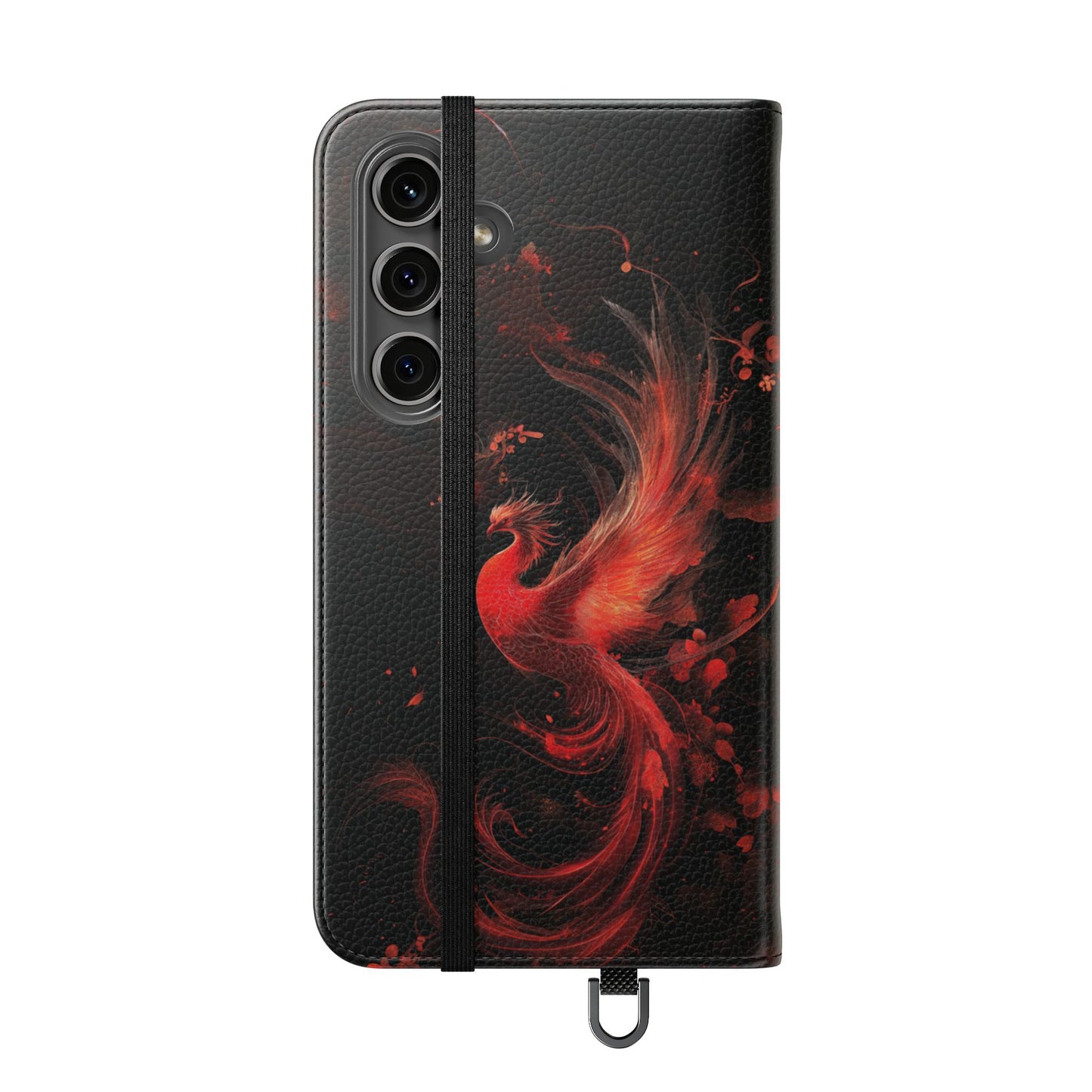 Crimson Phoenix - Wallet Flip Case
