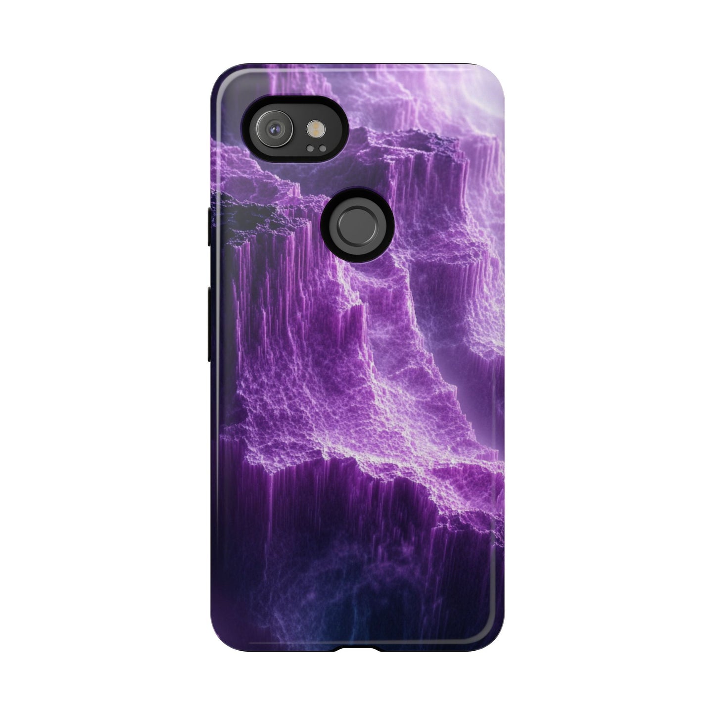 Purple Crystal Canyon - Tough Google Pixel Case