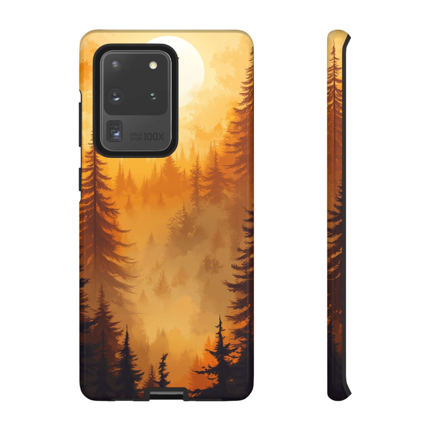 Golden Forest Silhouette – Tough Samsung Galaxy Case