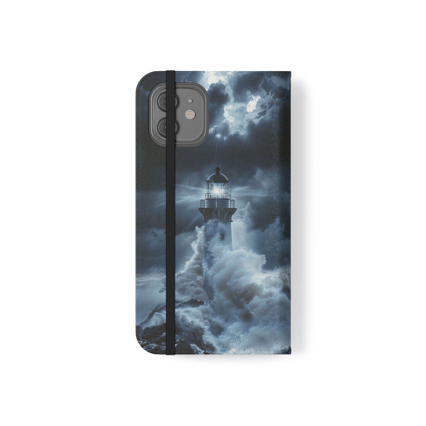 Stormbound Lighthouse - Wallet Flip Case
