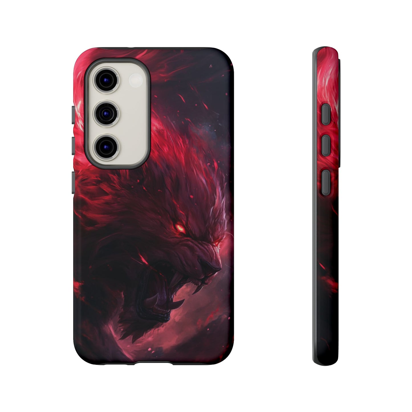 Fiery Wolf Spirit – Tough Samsung Galaxy Case