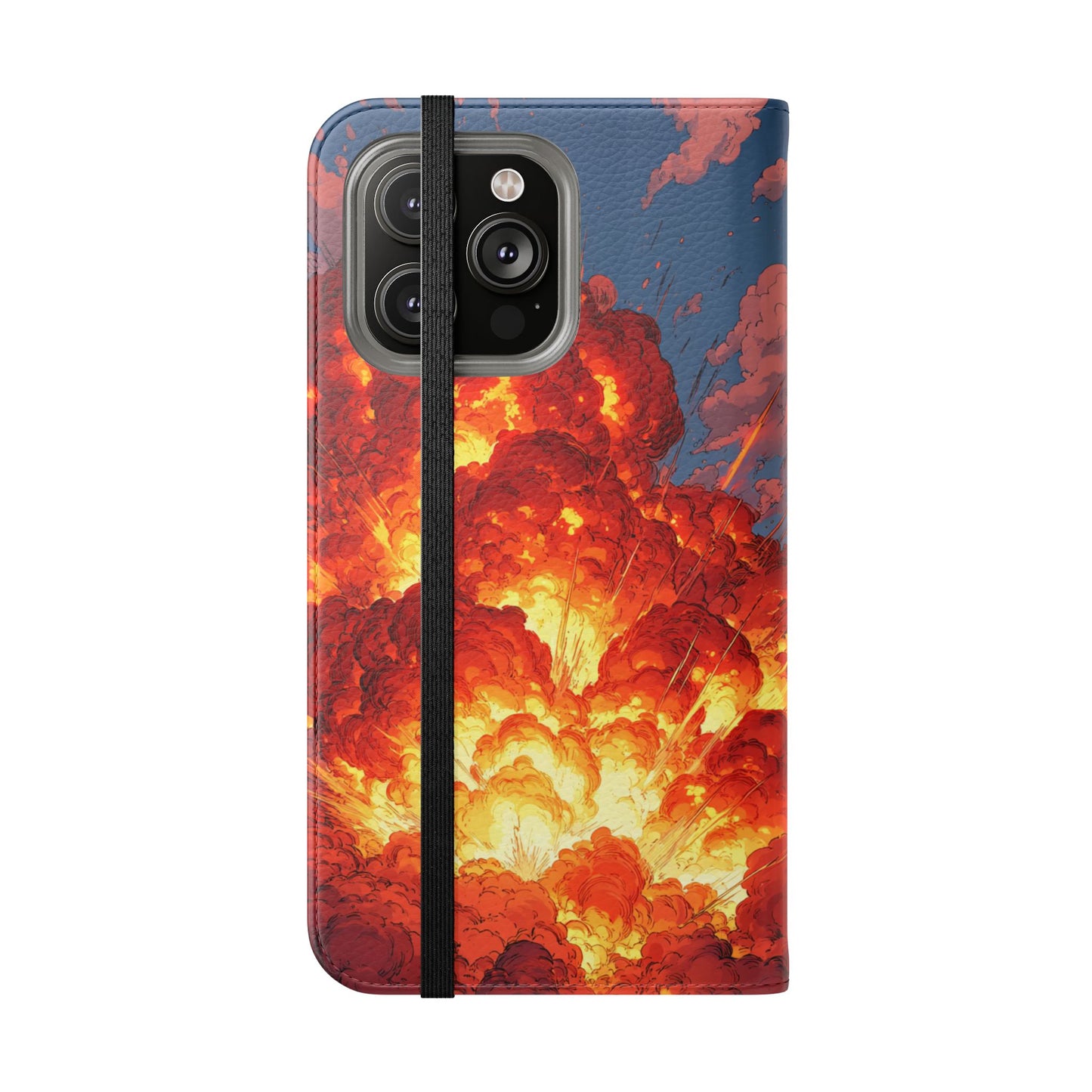 Comic Explosion - Wallet Flip Case