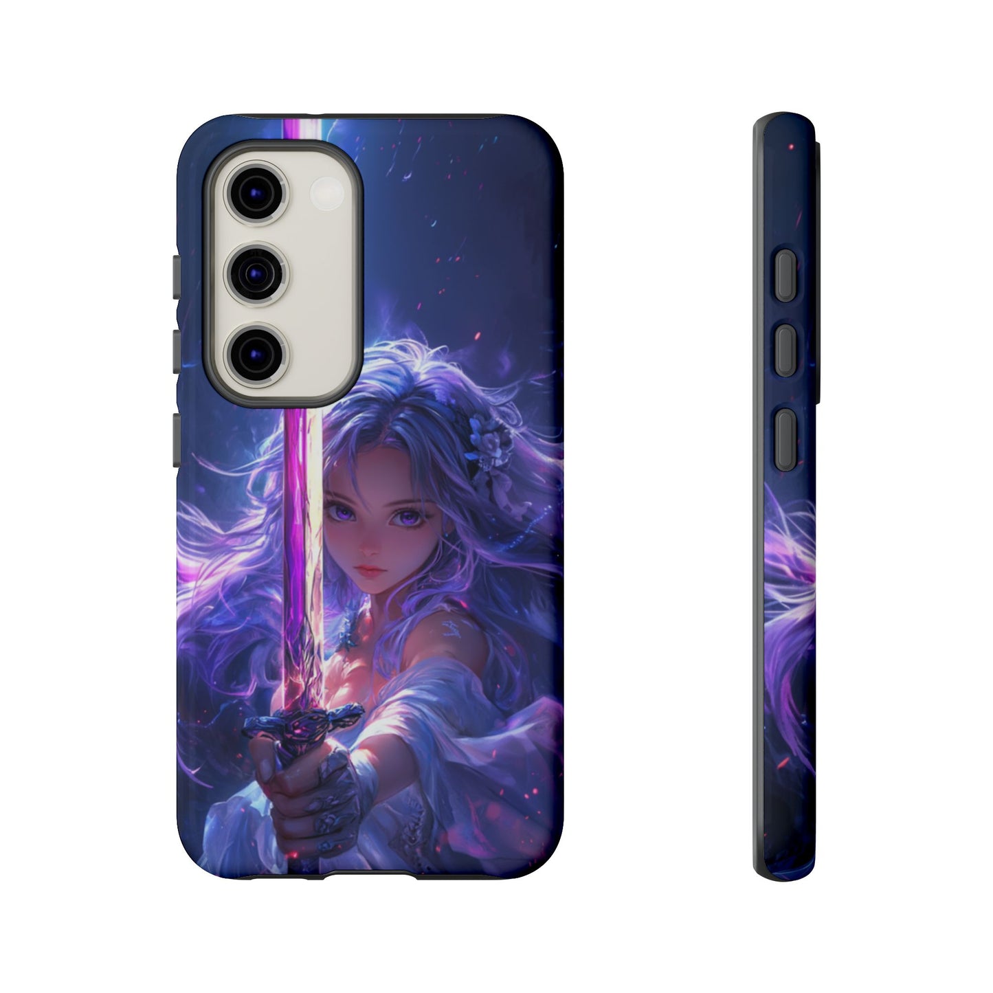 Violet Blade Warrior – Tough Samsung Galaxy Case