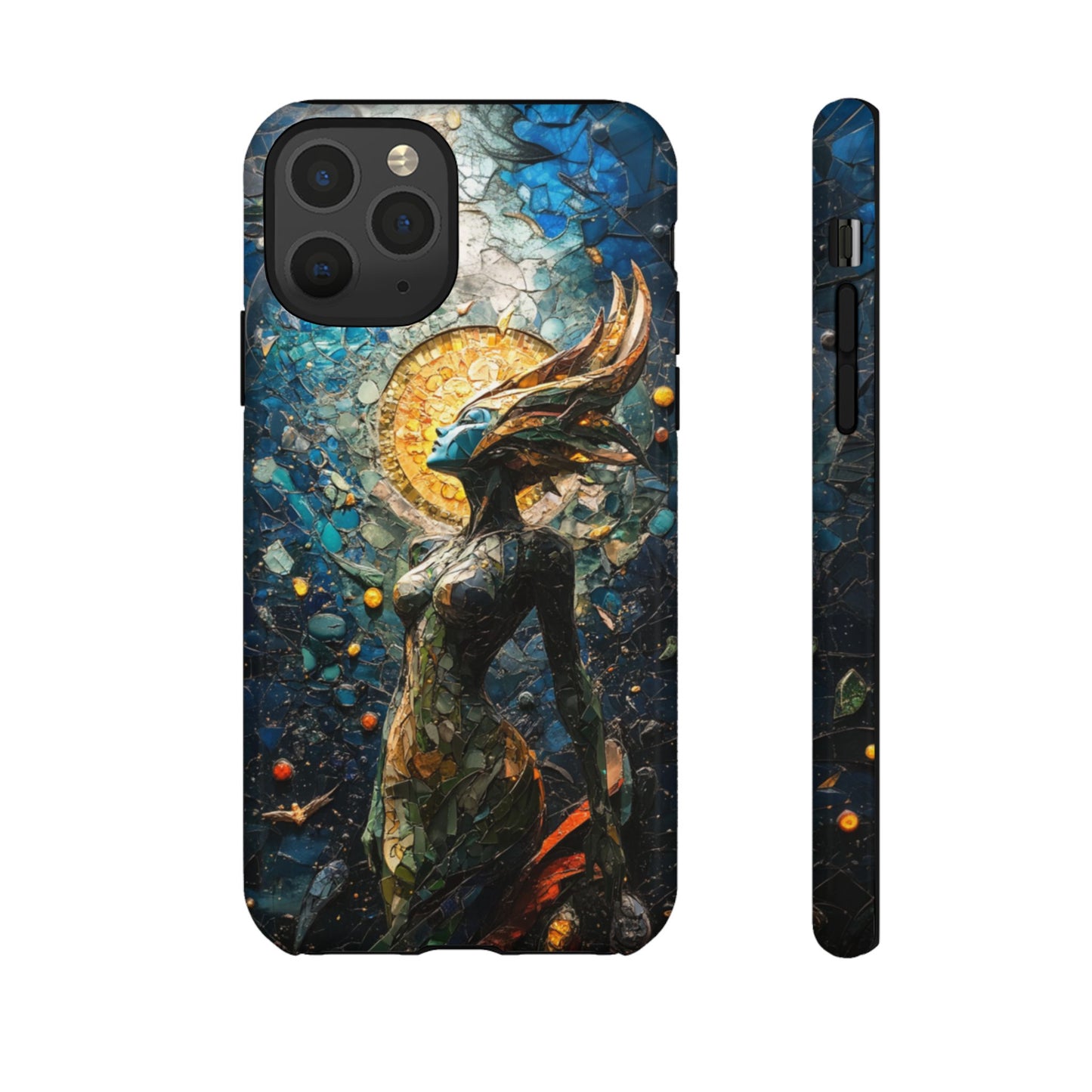 Stained Glass Goddess - Tough iPhone Case