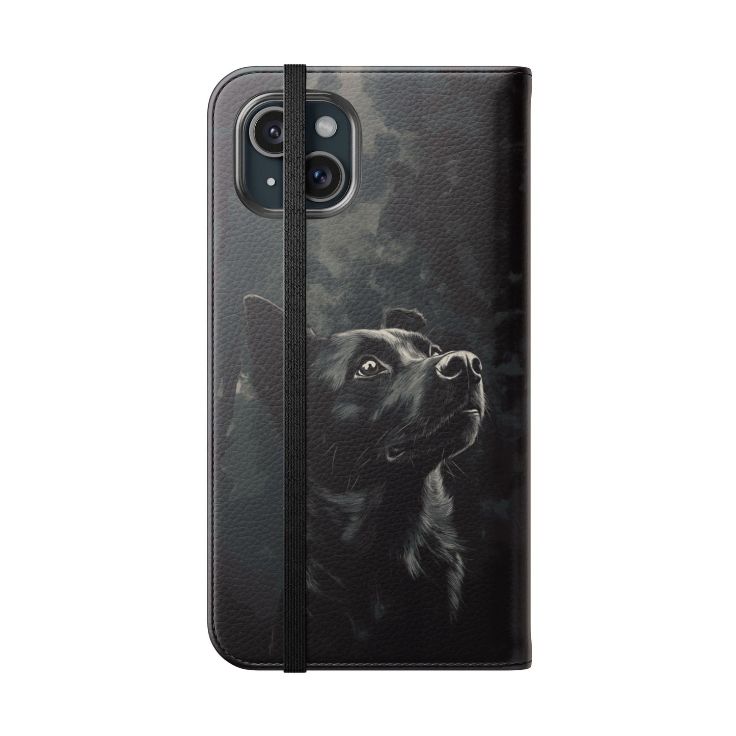 Moonlit German Shepherd - Wallet Flip Case