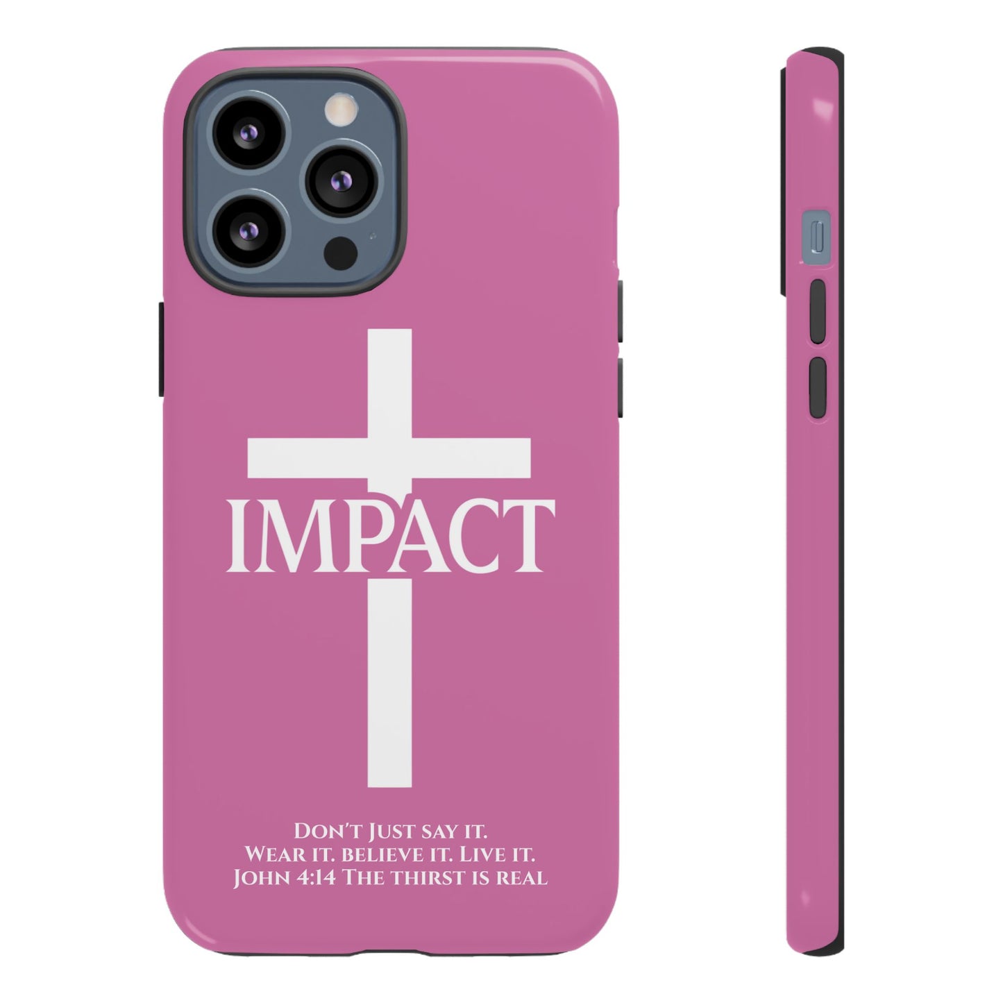Impact Pink - Tough iPhone Case
