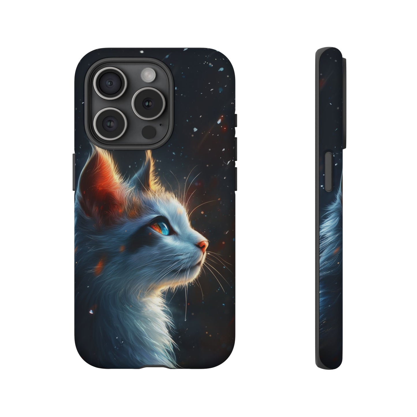 Enchanting Winter Cat Phone Case - iPhone, Google Pixel, Samsung Galaxy