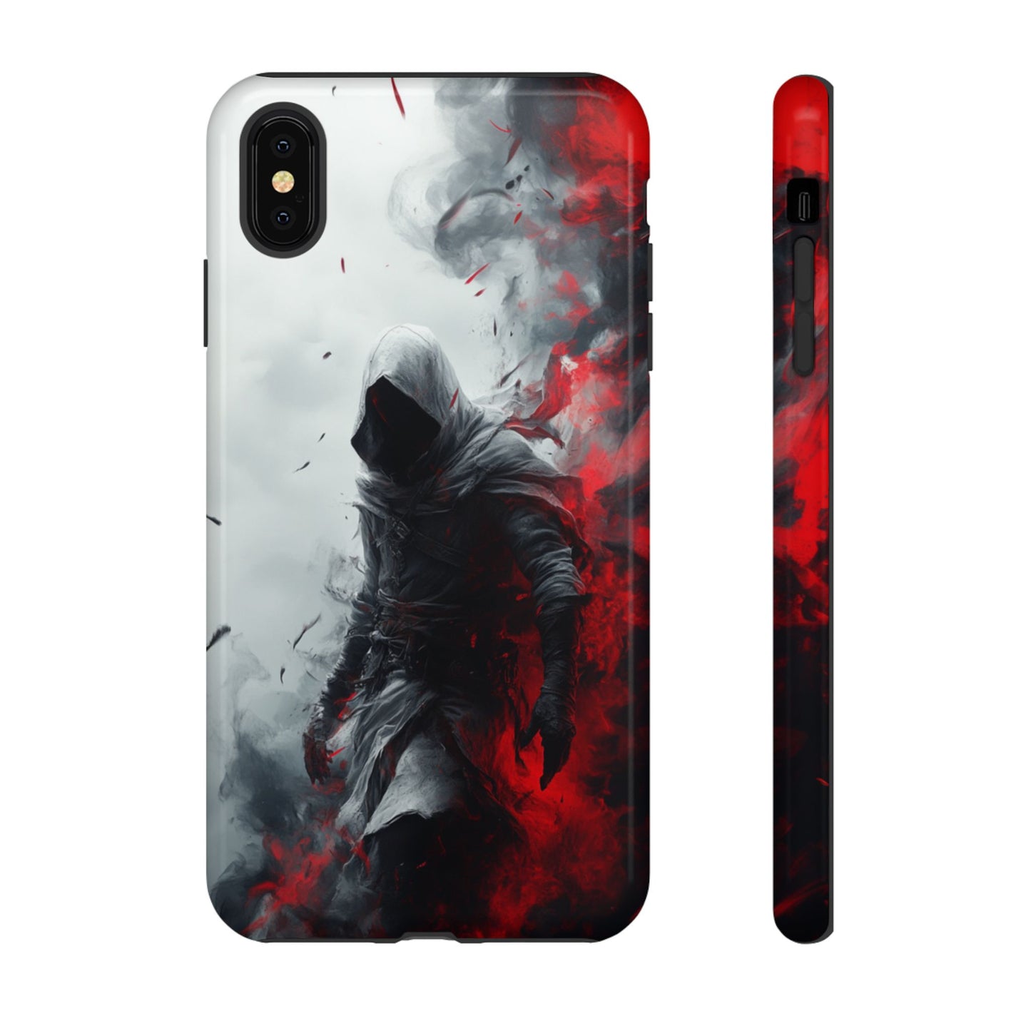 Crimson Shadow Assassin - Tough iPhone Case