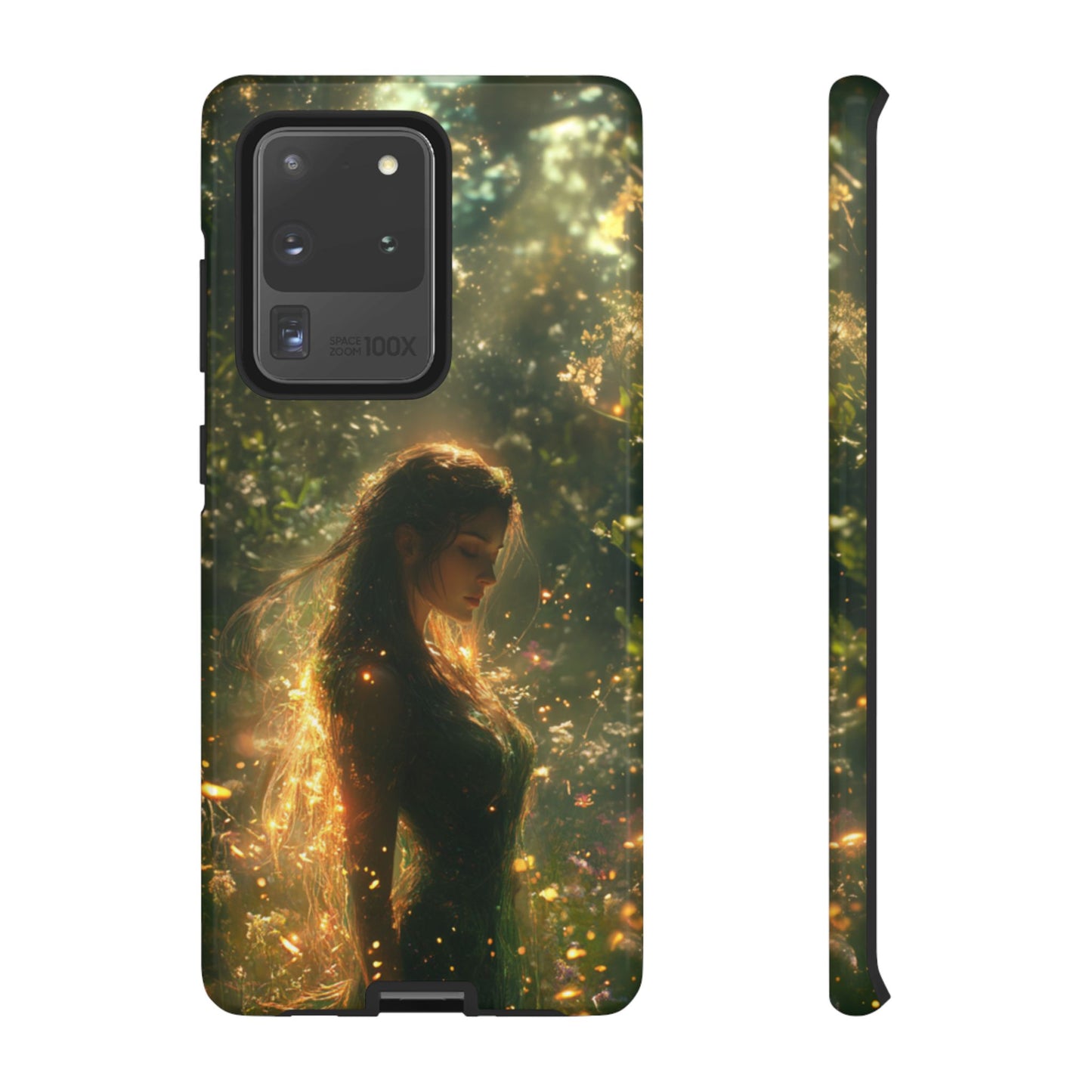 Forest Goddess Golden Light Meadow - Tough Samsung Galaxy Case