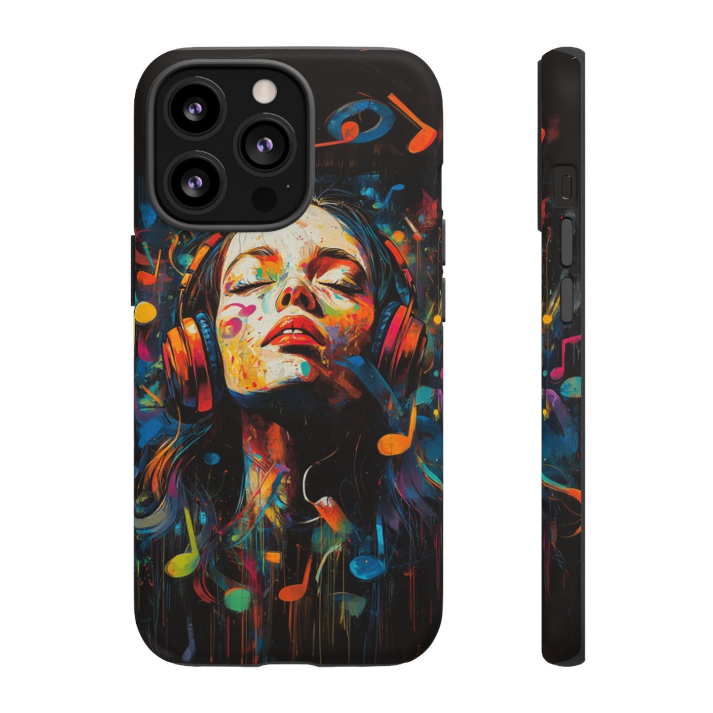 Vivid Musical Energy Graffiti Art Phone Case - iPhone, Google Pixel, Samsung Galaxy