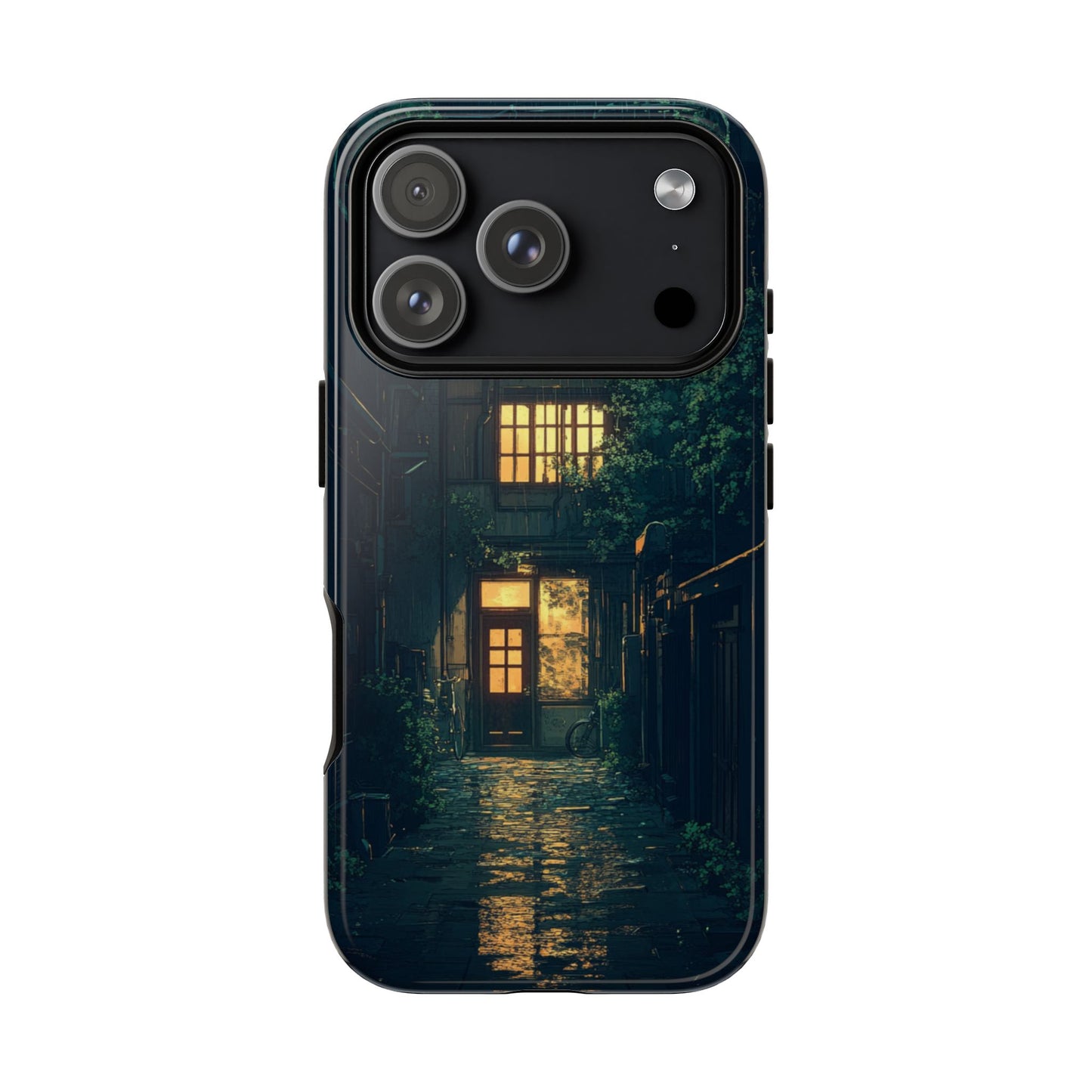 Rainy Alley - Tough iPhone Case