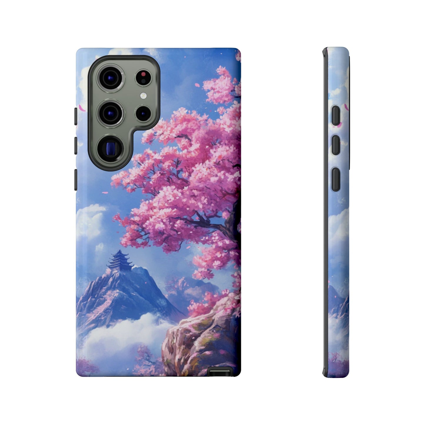 Sakura Sky Temple - Tough Samsung Galaxy Case