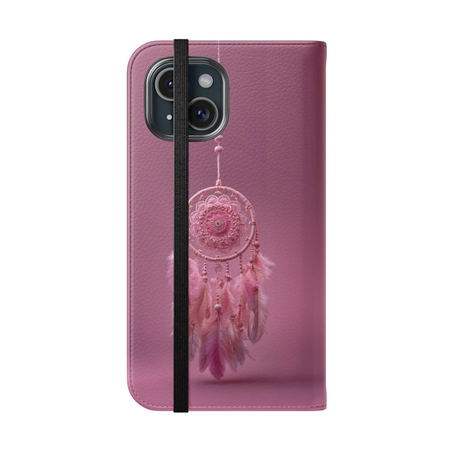 Pink Lace Dreamcatcher - Wallet Flip Case