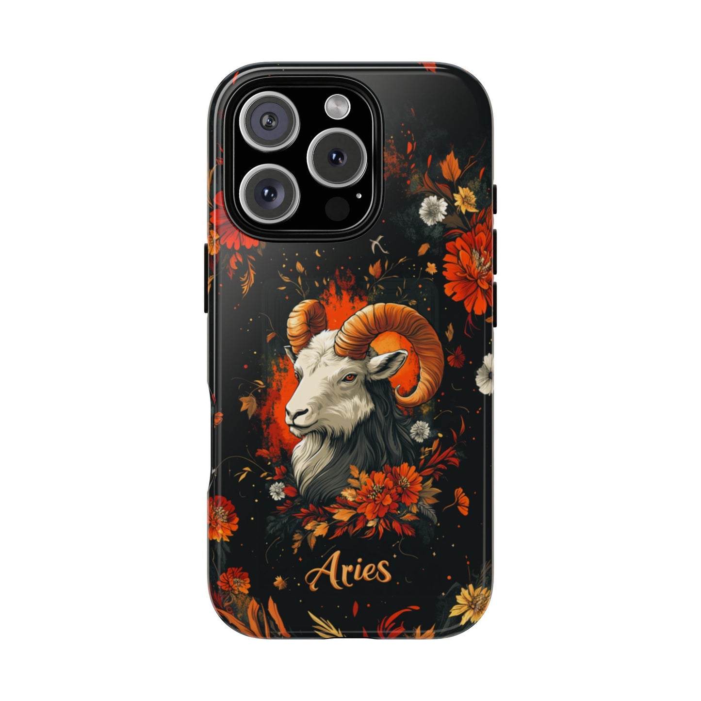 Aries Inferno Bloom Phone Case – iPhone, Google Pixel, Samsung Galaxy