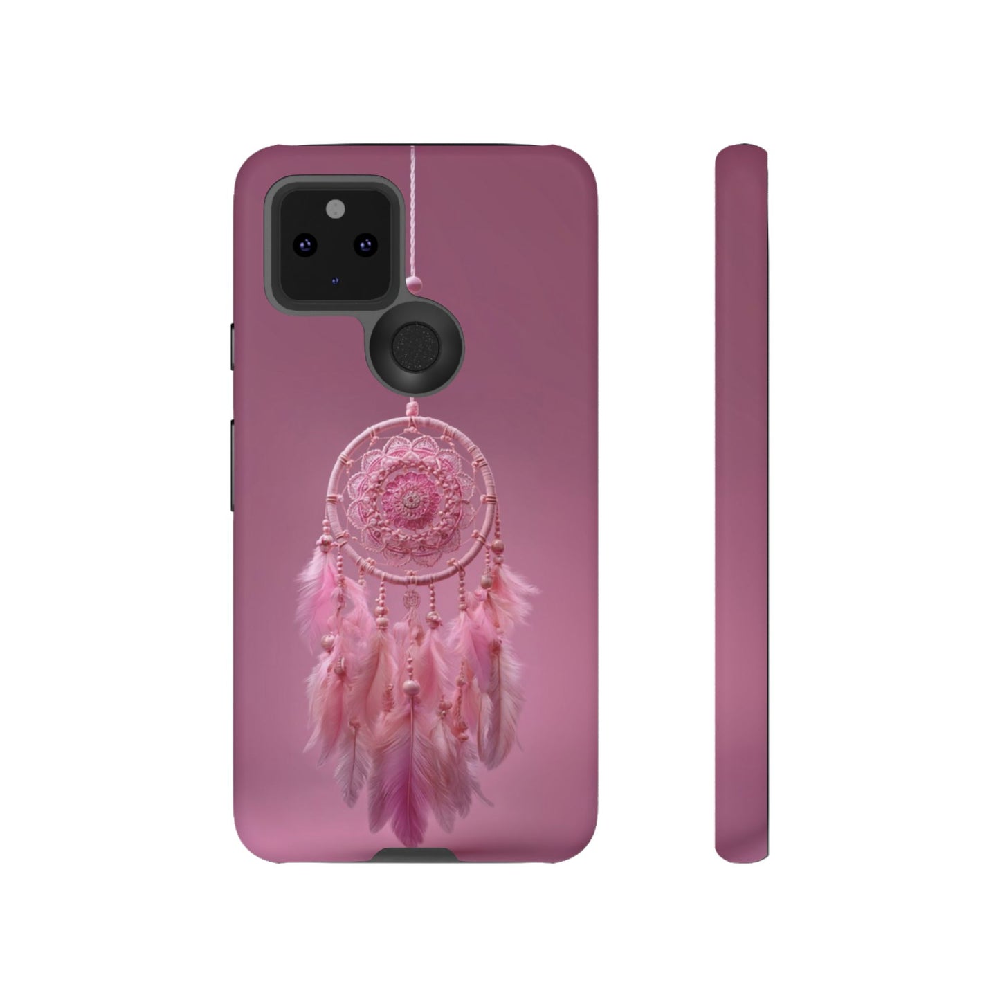 Pink Lace Dreamcatcher - Tough Google Pixel Case
