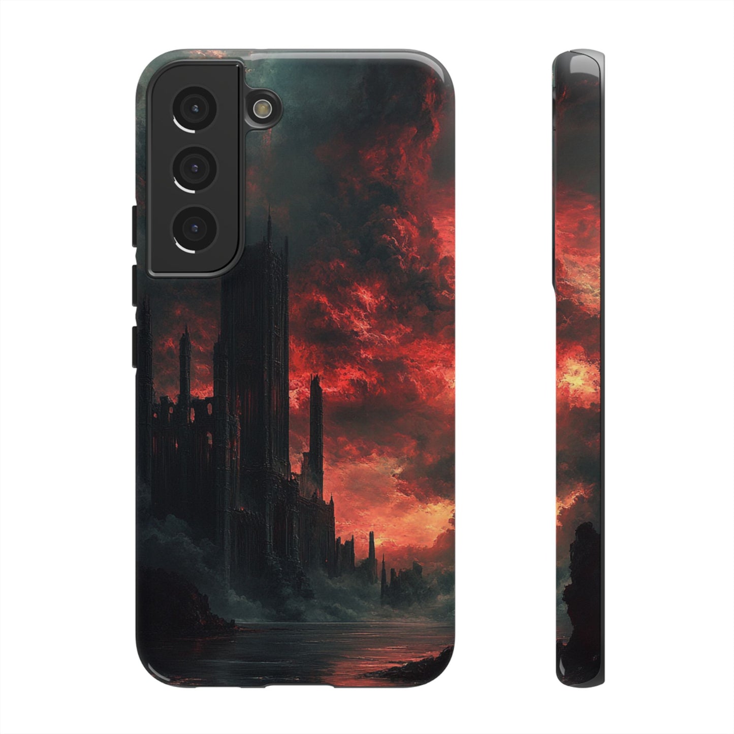Crimson Dread Citadel – Tough Samsung Galaxy Case