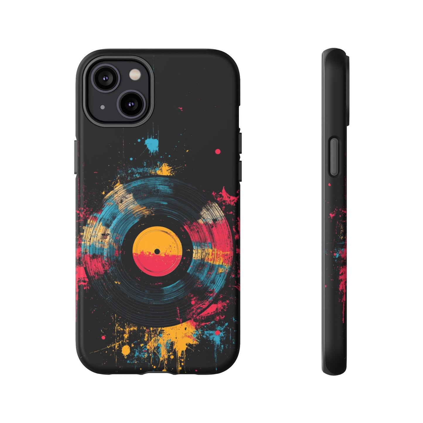 Vibrant Vinyl Record Phone Case - iPhone, Google Pixel, Samsung Galaxy