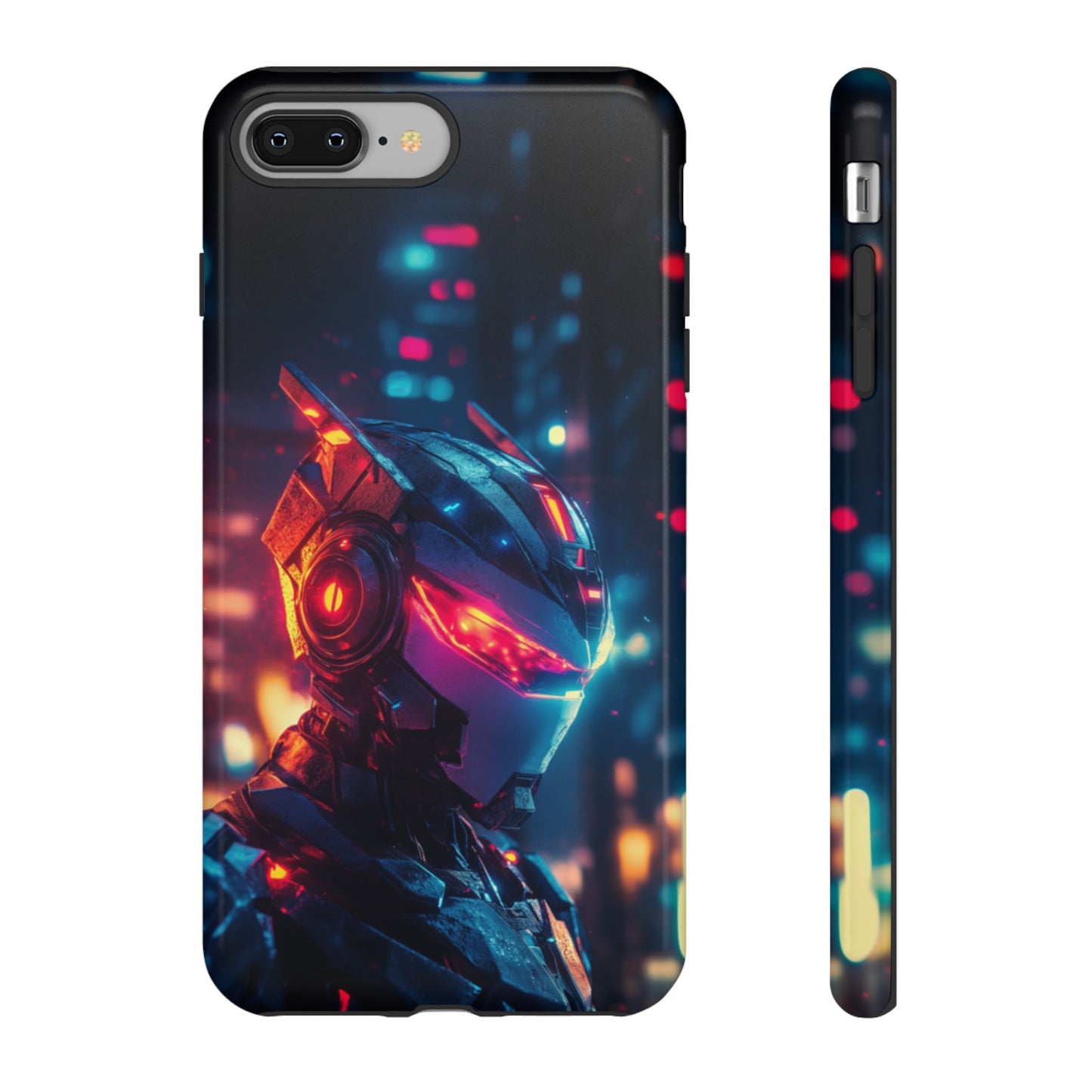 Neon Cyborg - Tough iPhone Case