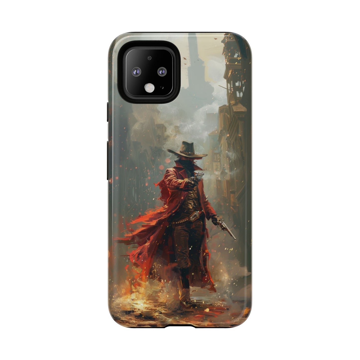 Crimson Gunslinger – Tough Google Pixel Case