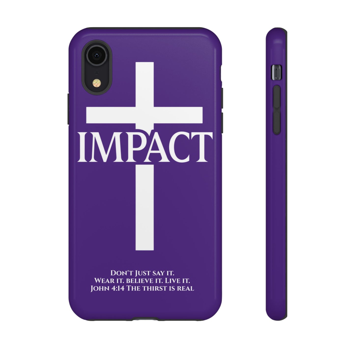 Impact Purple - Tough iPhone Case