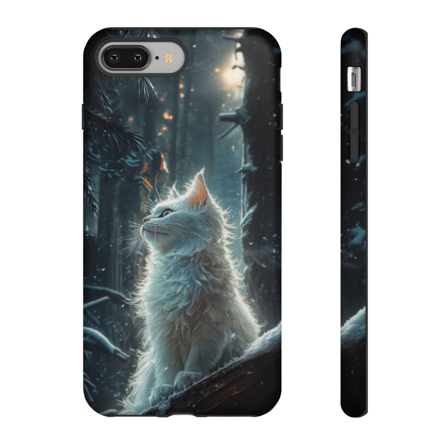 Winter Spirit Cat - Tough iPhone Case
