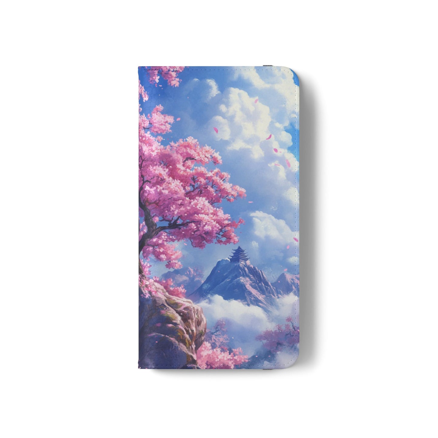 Sakura Sky Temple - Wallet Flip Case