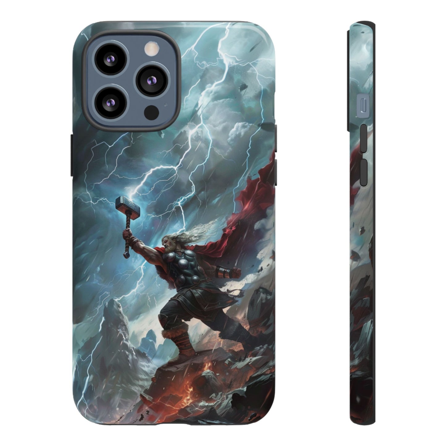 Thor Lightning Storm - Tough iPhone Case