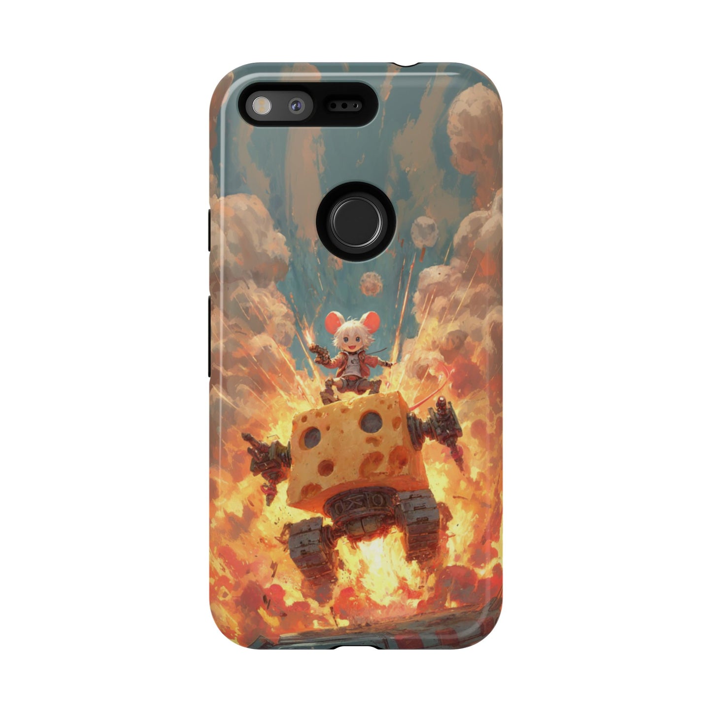 Battle Tank Mouse - Tough Google Pixel Case