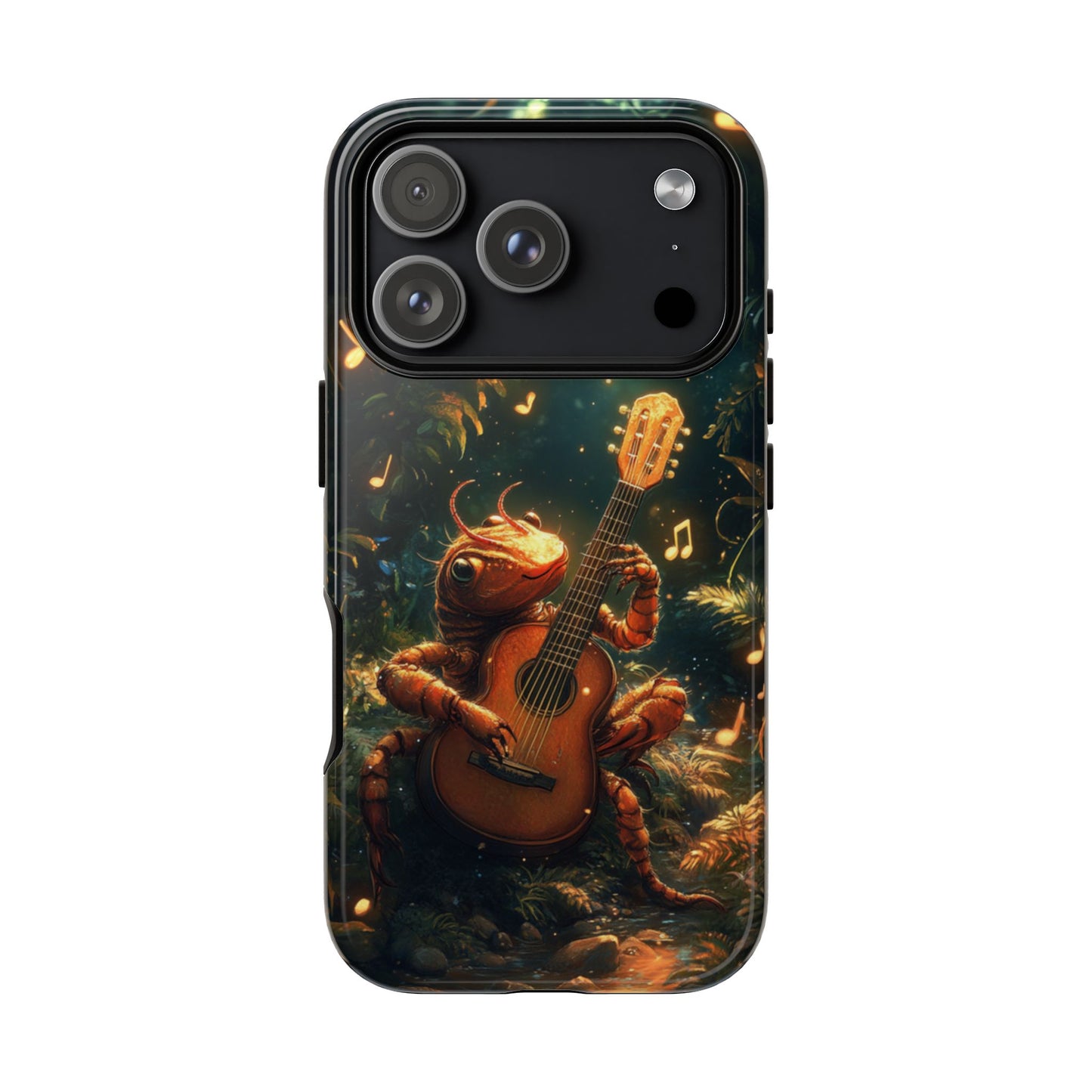 Serenade Forest Guitarist - Tough iPhone Case