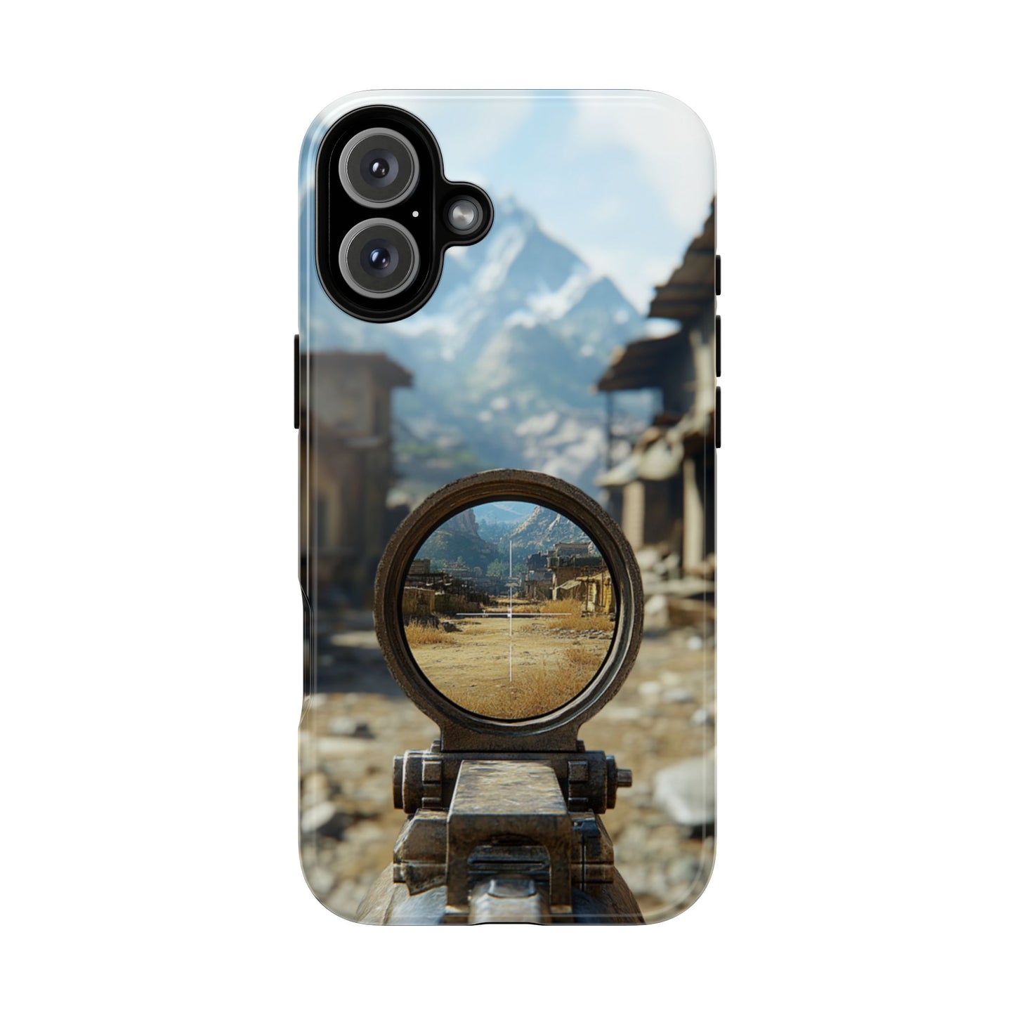 Desert Sniper Focus - Tough iPhone Case