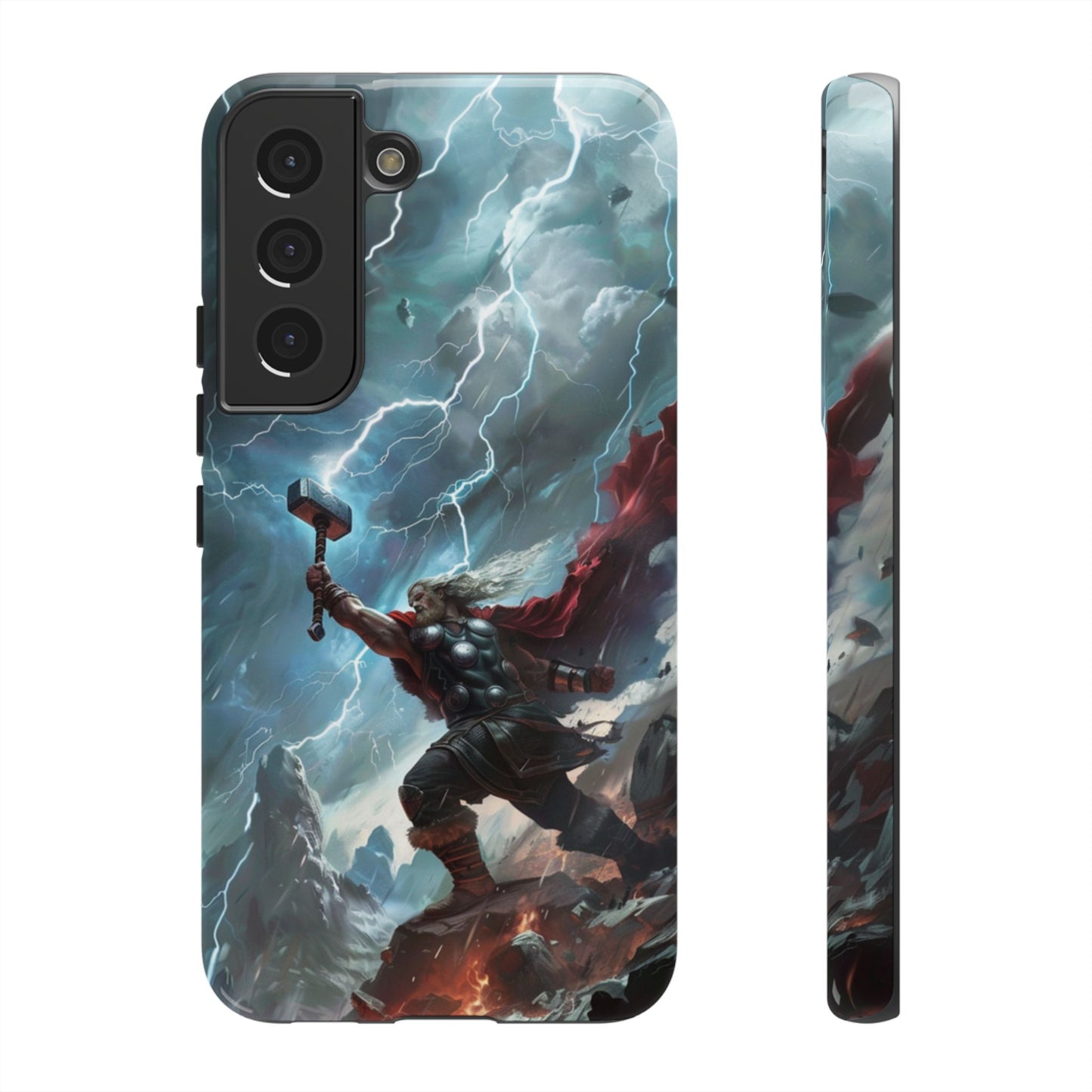 Thor Lightning Storm - Tough Samsung Galaxy Case