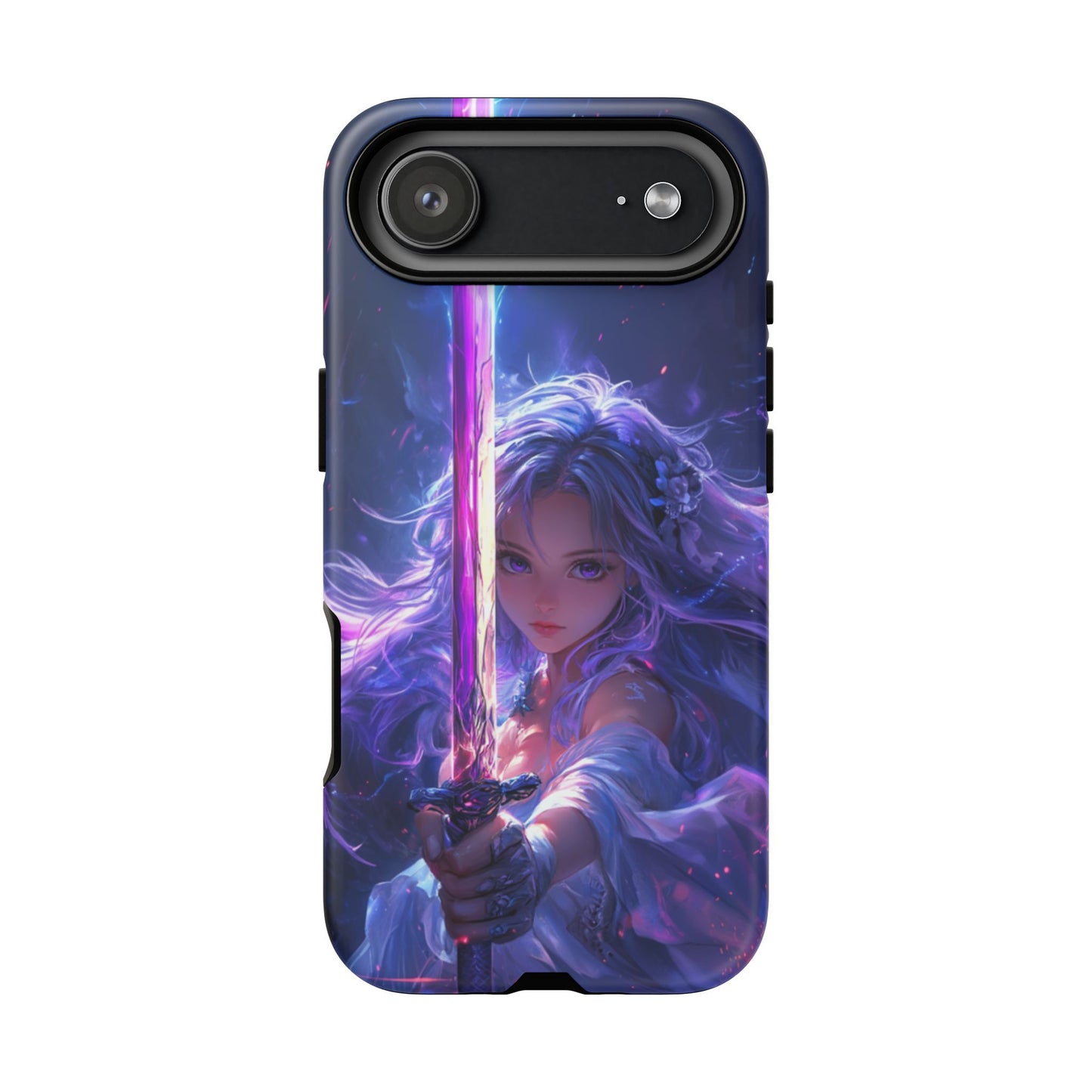 Violet Blade Warrior – Tough iPhone Case
