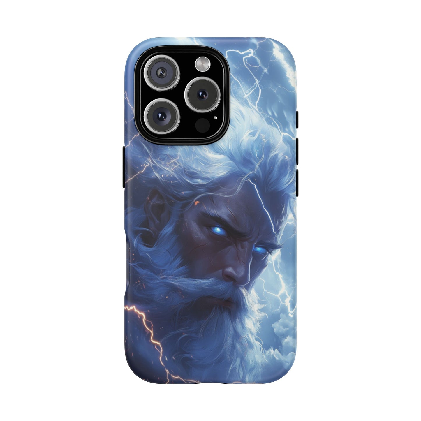 Zeus Lightning Fury Phone Case - iPhone, Google Pixel, Samsung Galaxy