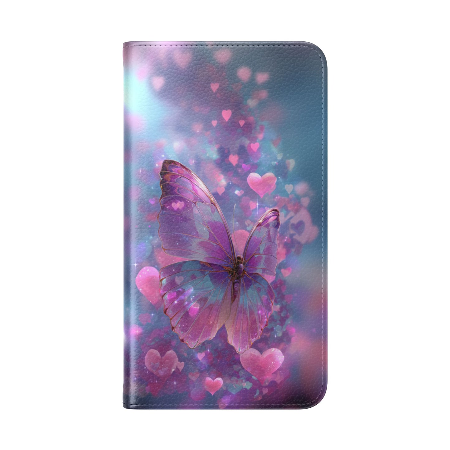 Cupid's Flutter Butterfly - Wallet Flip Case