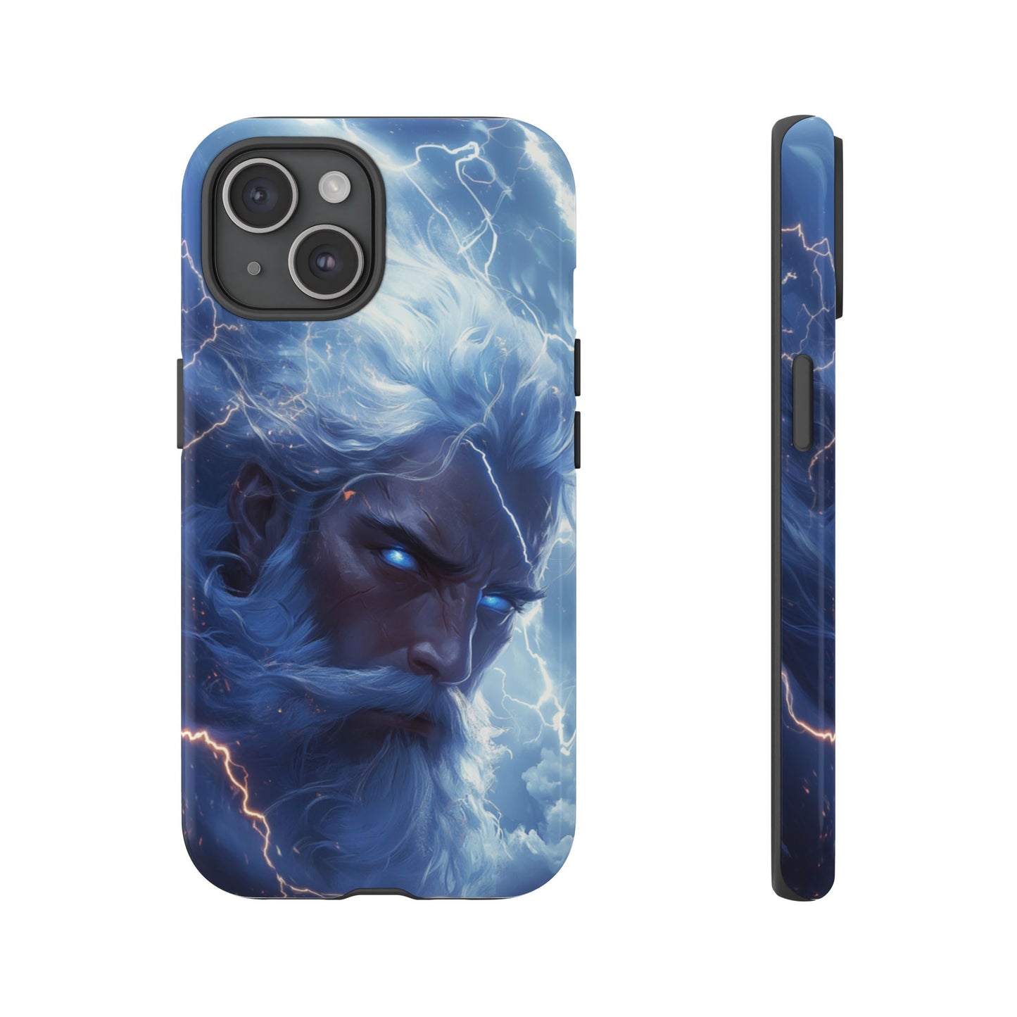 Zeus Lightning Fury Phone Case - iPhone, Google Pixel, Samsung Galaxy