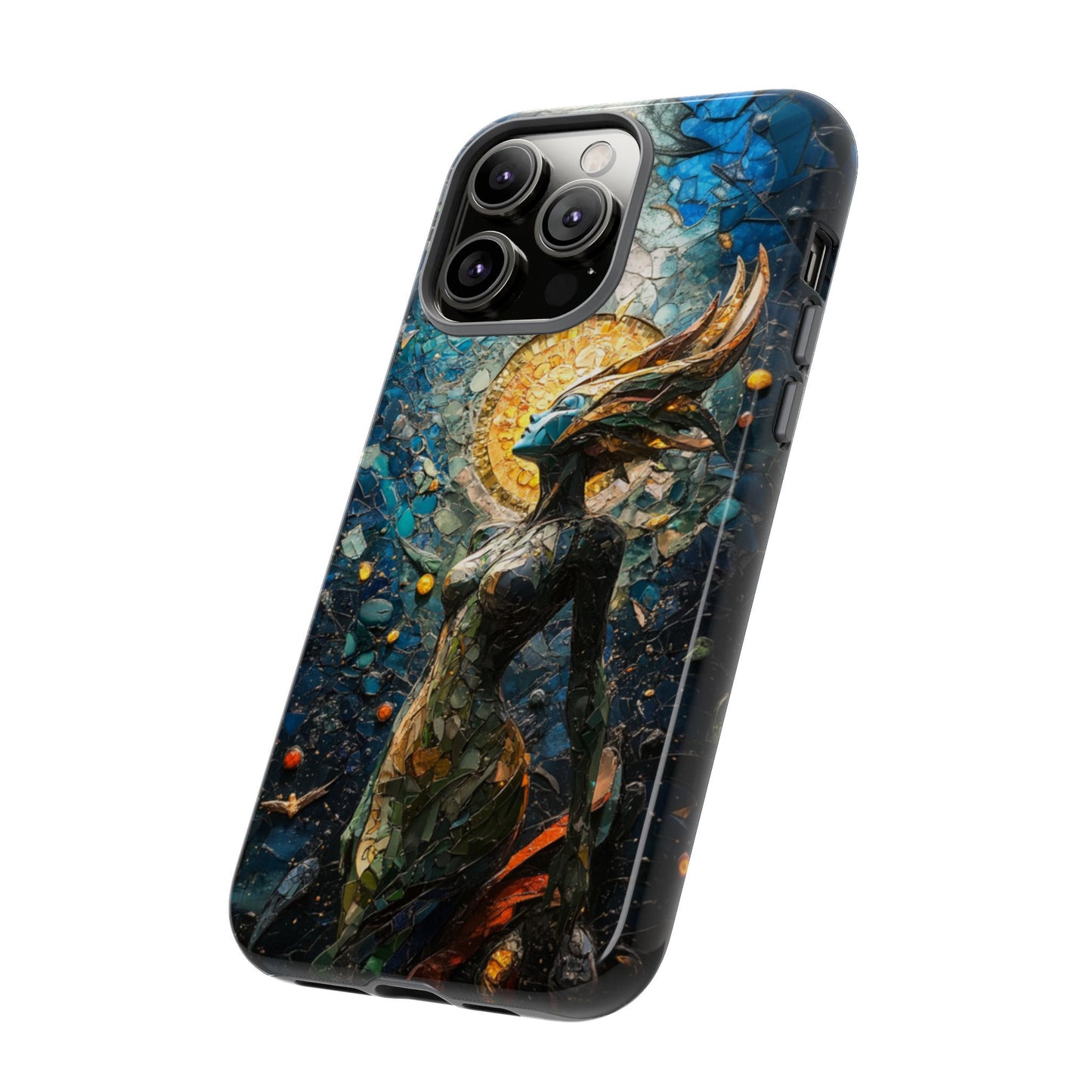 Ethereal Mosaic Goddess Phone Case - iPhone, Google Pixel, Samsung Galaxy