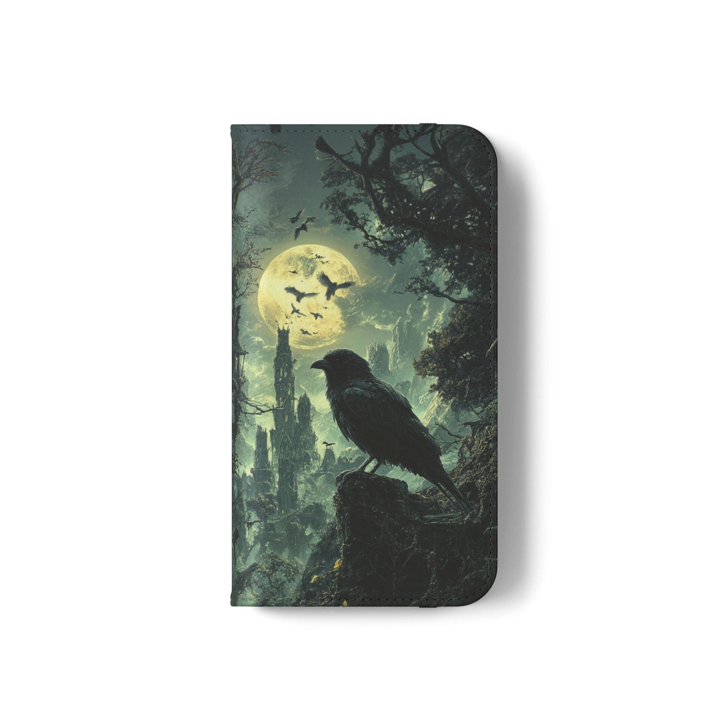Raven Moon - Wallet Flip Case
