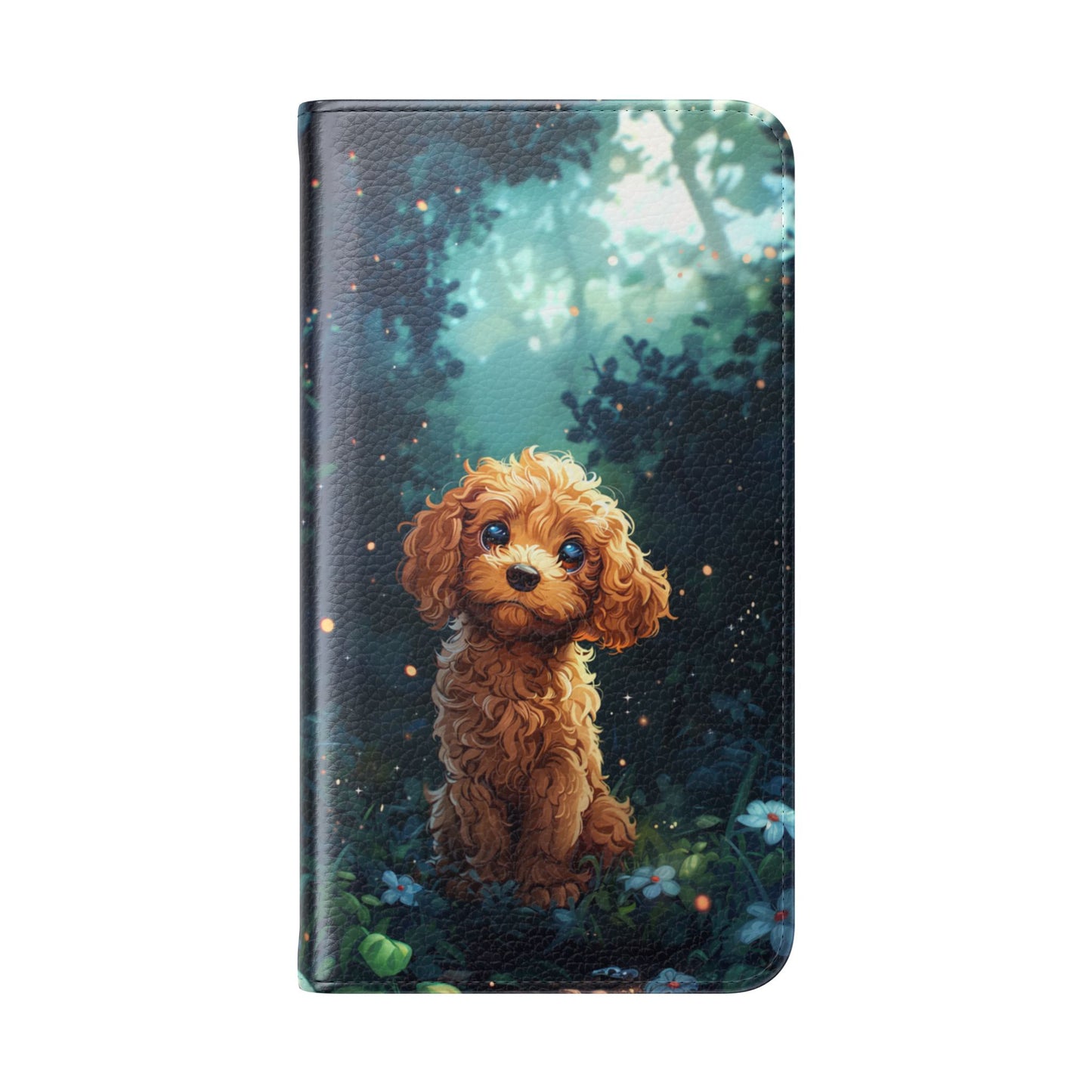 Forest Poodle - Wallet Flip Case