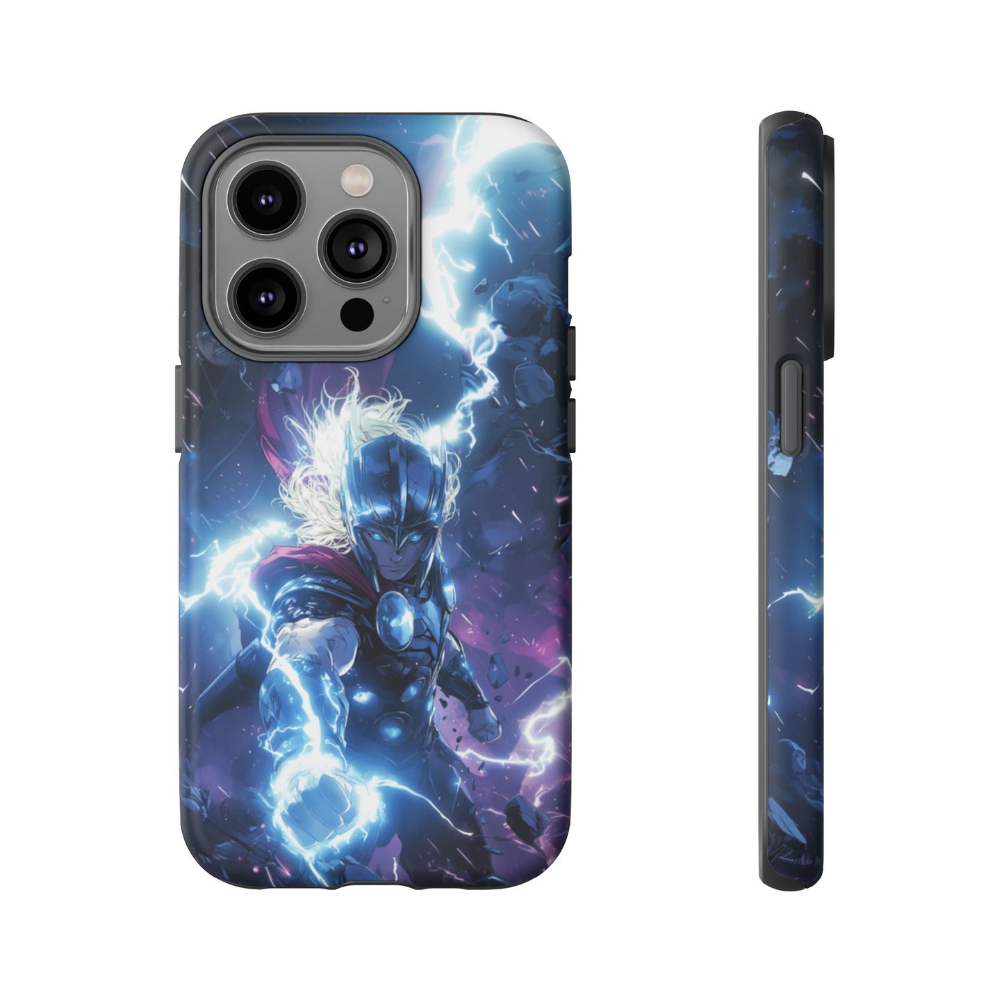 Lightning Fury: Thor Anime Action Phone Case - iPhone, Google Pixel, Samsung