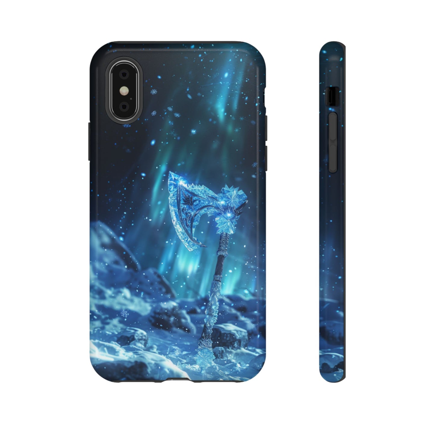 Aurora Ice Axe - Tough iPhone Case