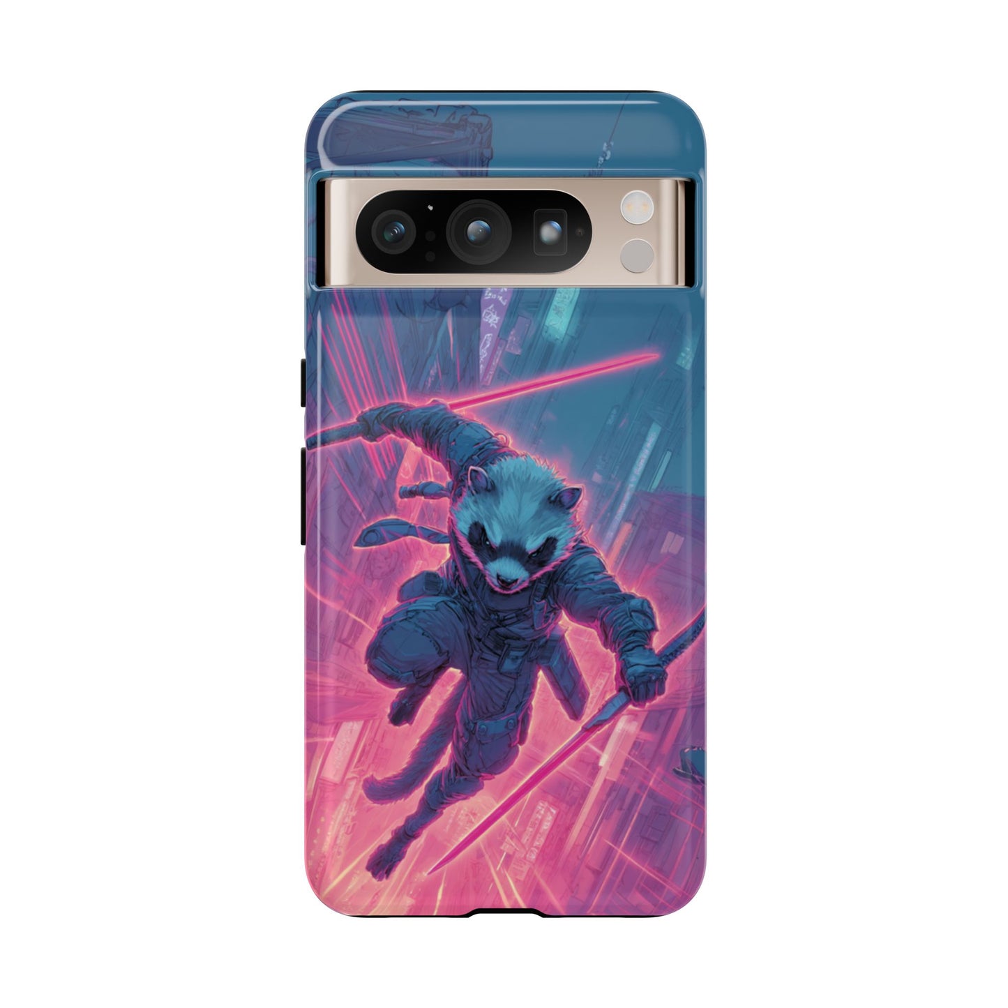 Cyberpunk Ferret - Tough Google Pixel Case