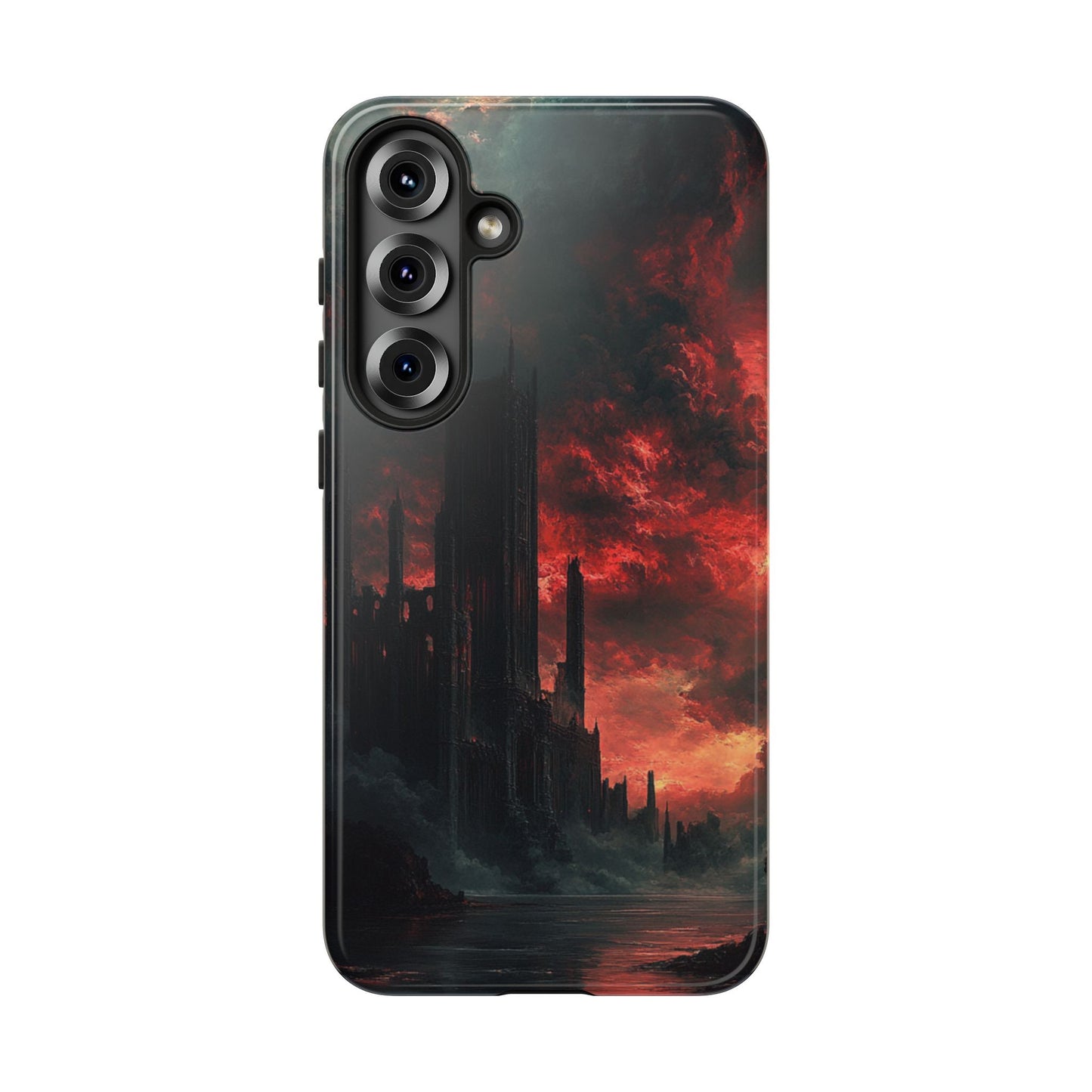 Crimson Dread Citadel – Tough Samsung Galaxy Case