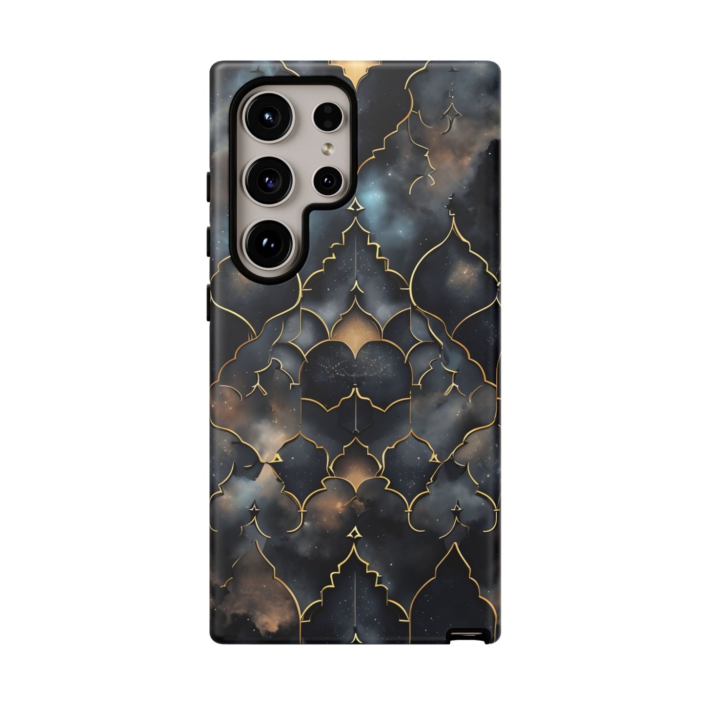 Celestial Mosaic: Cosmic Elegance Phone Case - iPhone, Google Pixel, Samsung Galaxy