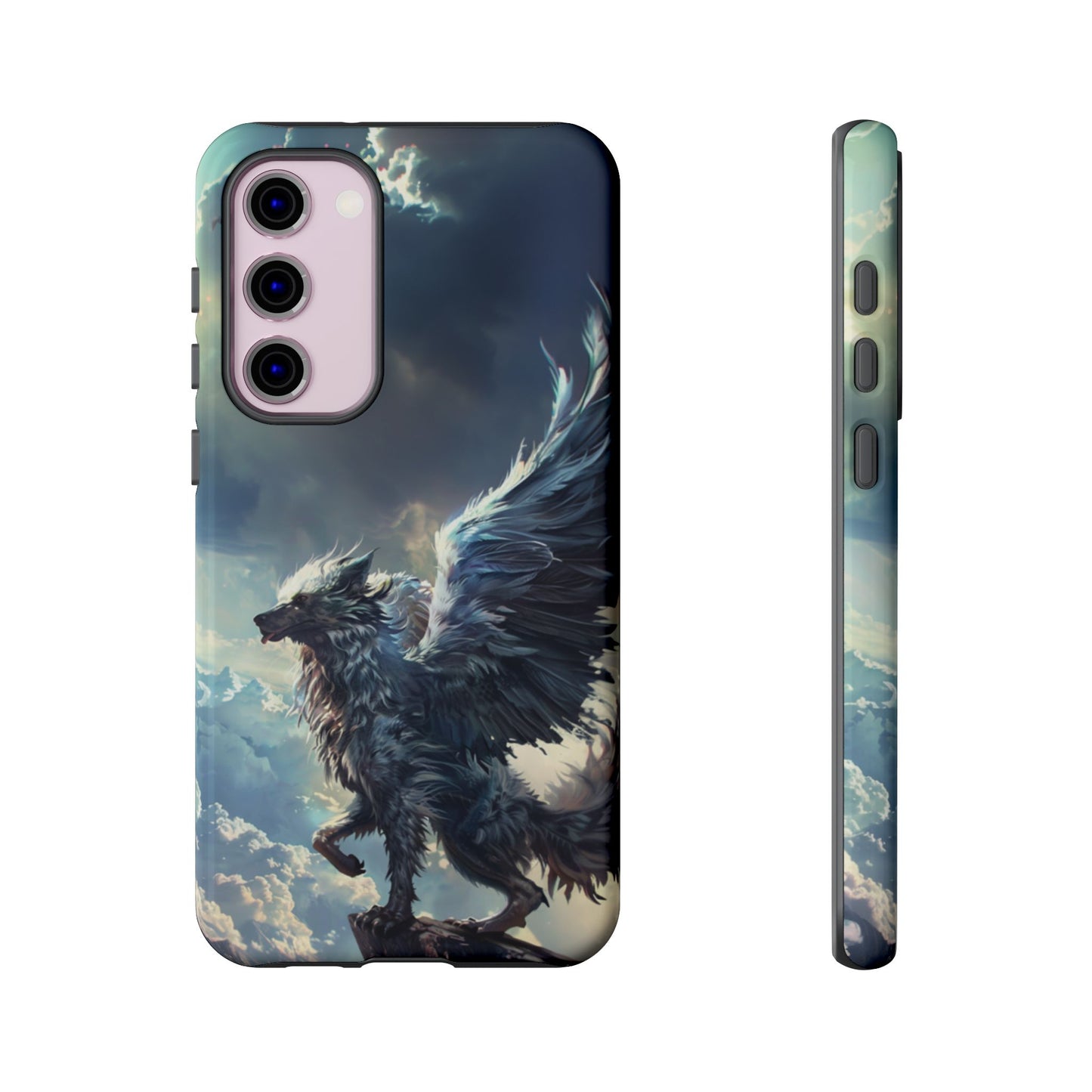 Winged Wolf Protector - iPhone, Google Pixel, Samsung Galaxy