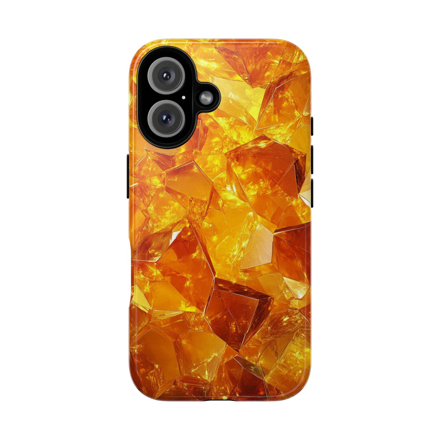 Amber Crystal Shards – Tough iPhone Case